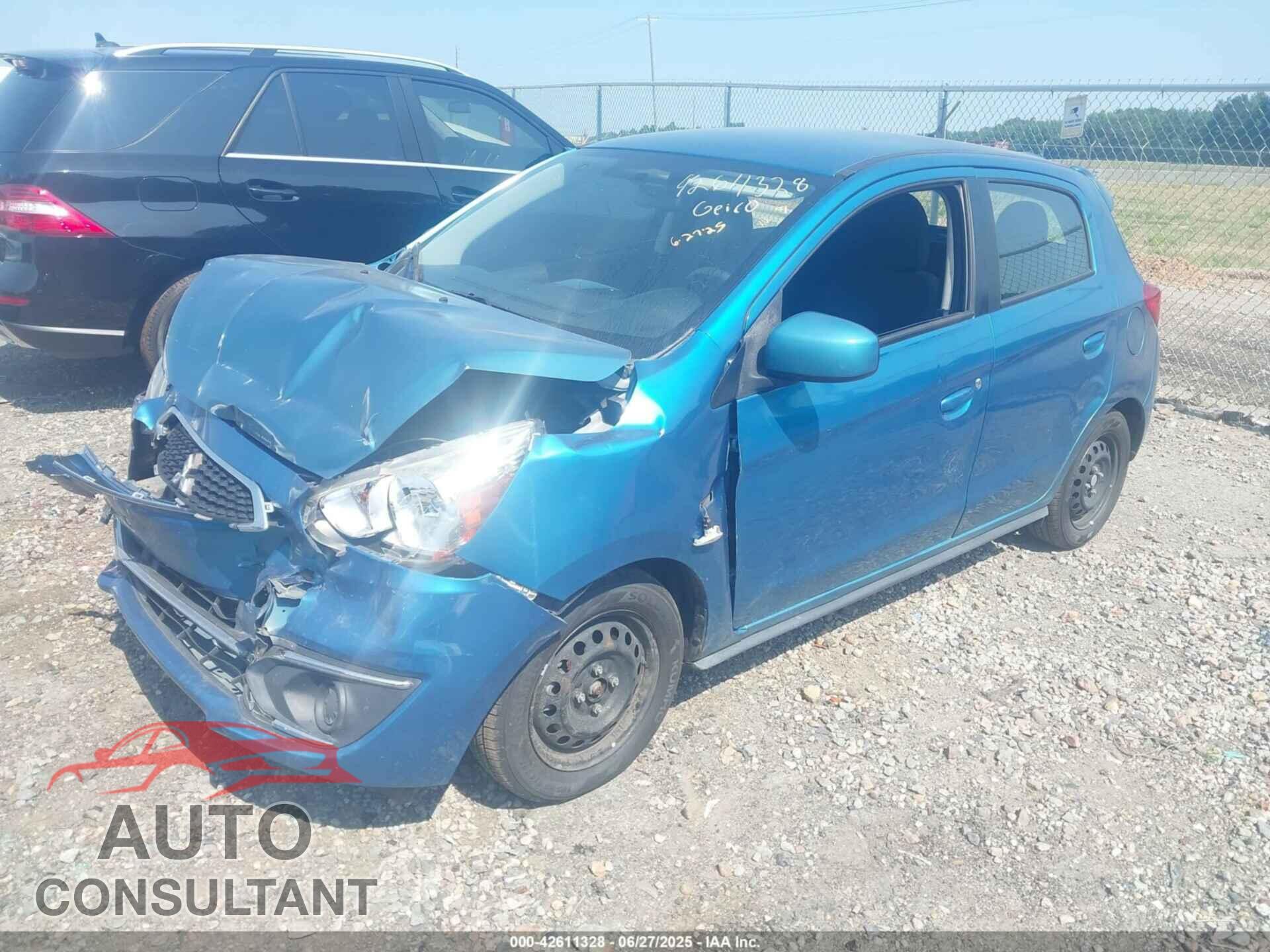 MITSUBISHI MIRAGE 2017 - ML32A3HJ7HH015681