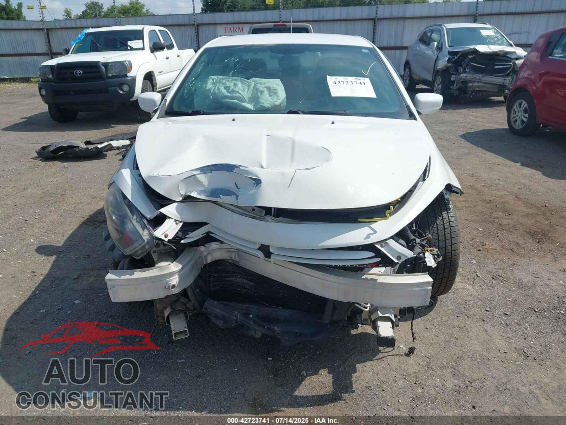 DODGE DART 2013 - 1C3CDFBA7DD176301