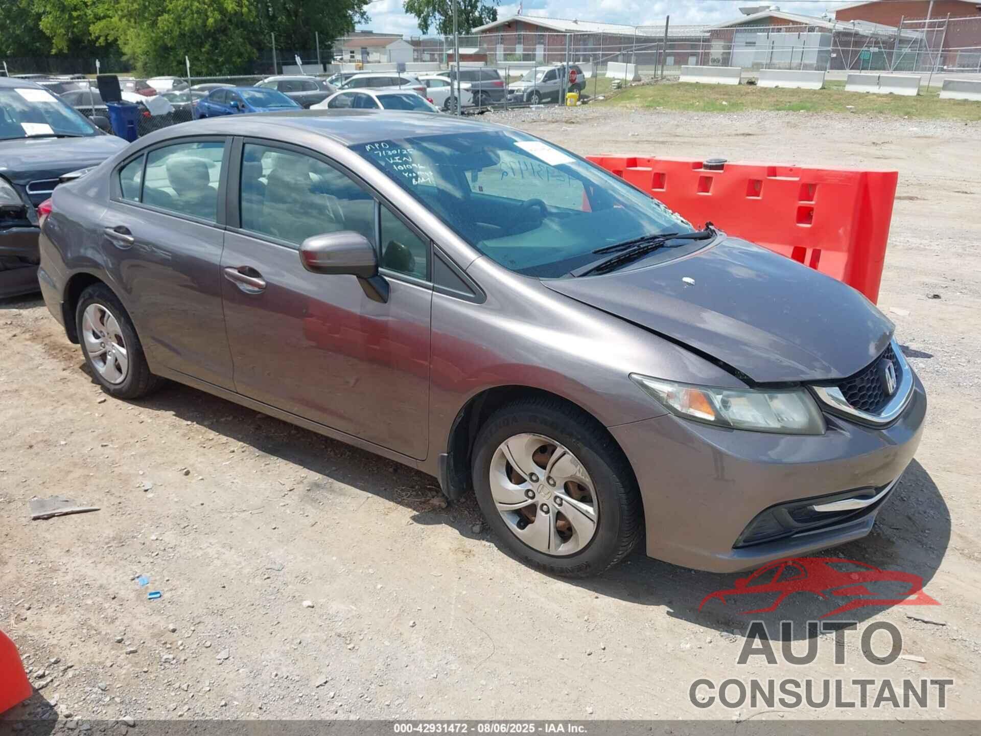 HONDA CIVIC 2015 - 19XFB2F51FE101096