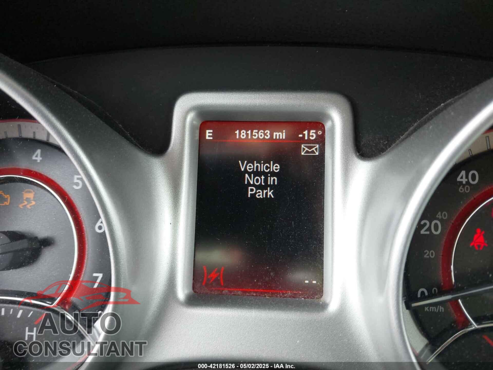 DODGE JOURNEY 2014 - 3C4PDCBB5ET189967