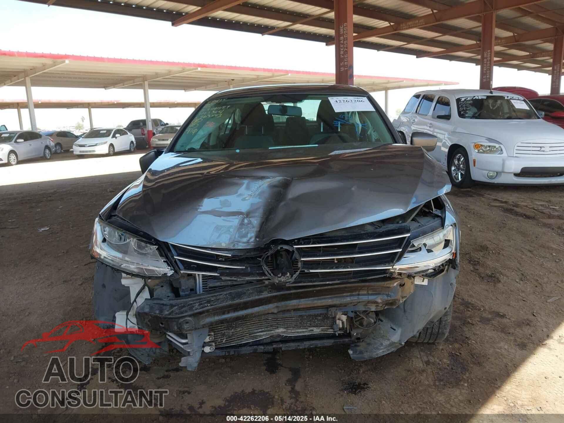 VOLKSWAGEN JETTA 2017 - 3VW2B7AJ2HM350559
