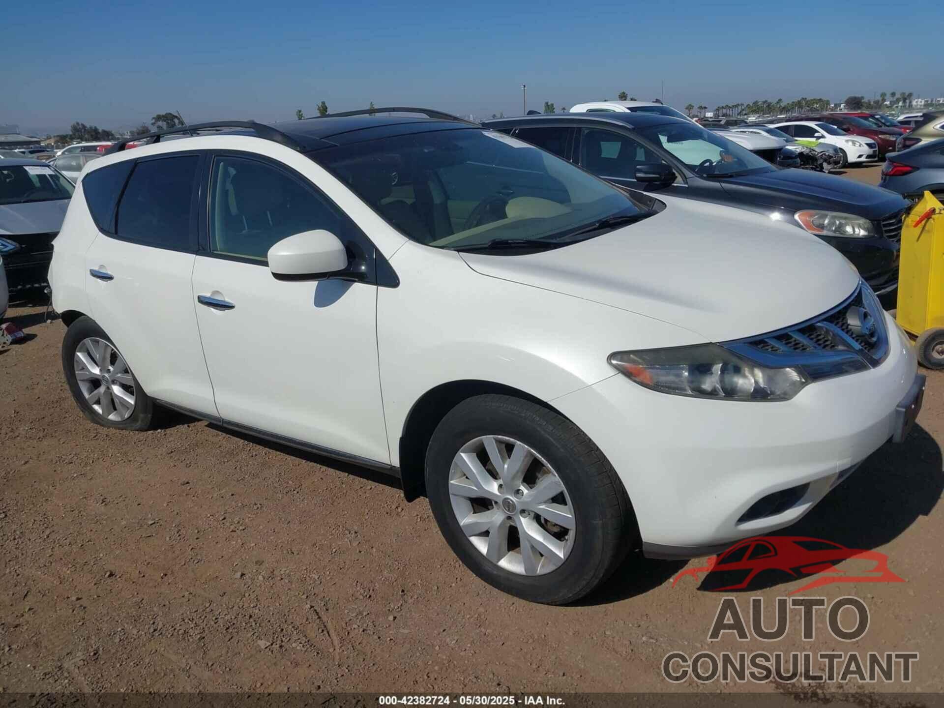 NISSAN MURANO 2013 - JN8AZ1MW4DW321951
