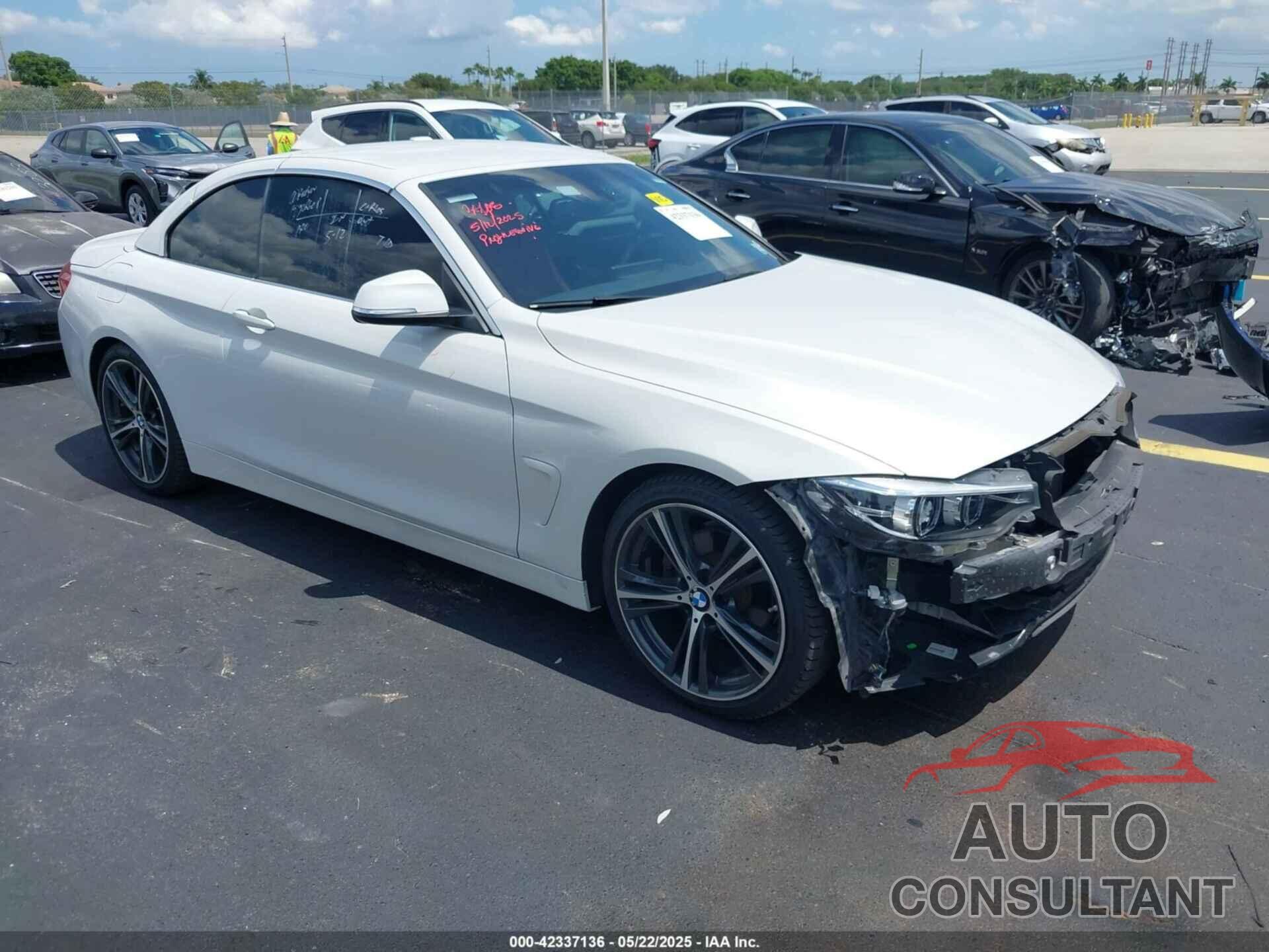 BMW 430I 2018 - WBA4Z1C54JEC72611