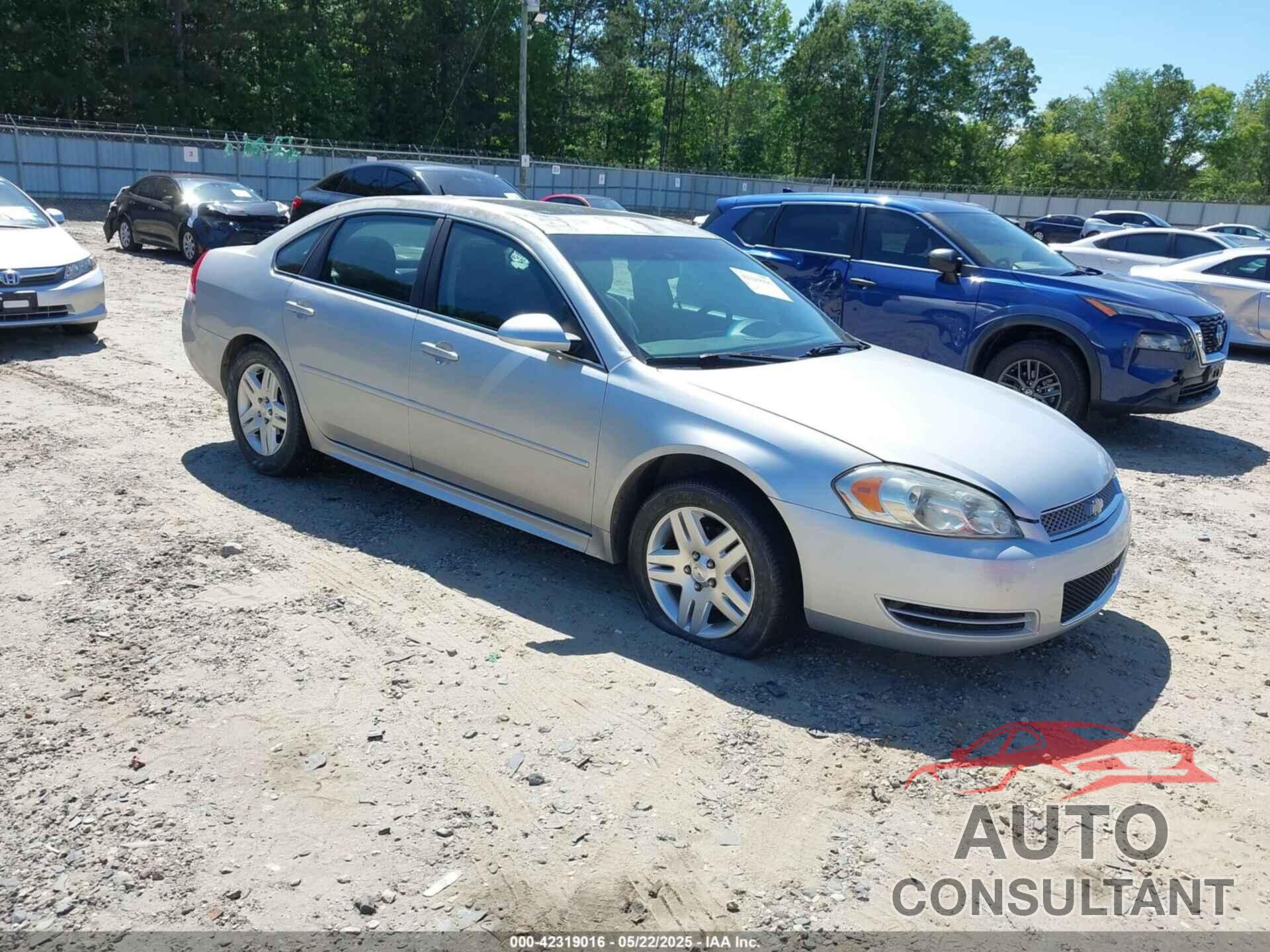 CHEVROLET IMPALA 2013 - 2G1WG5E32D1110475