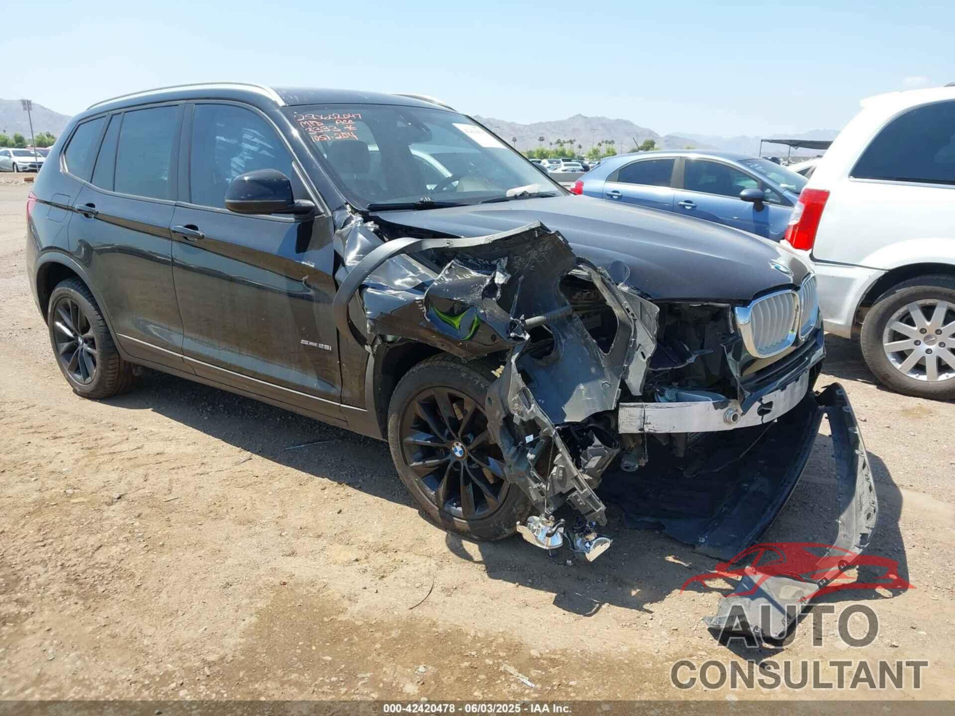 BMW X3 2017 - 5UXWZ7C32H0X43333