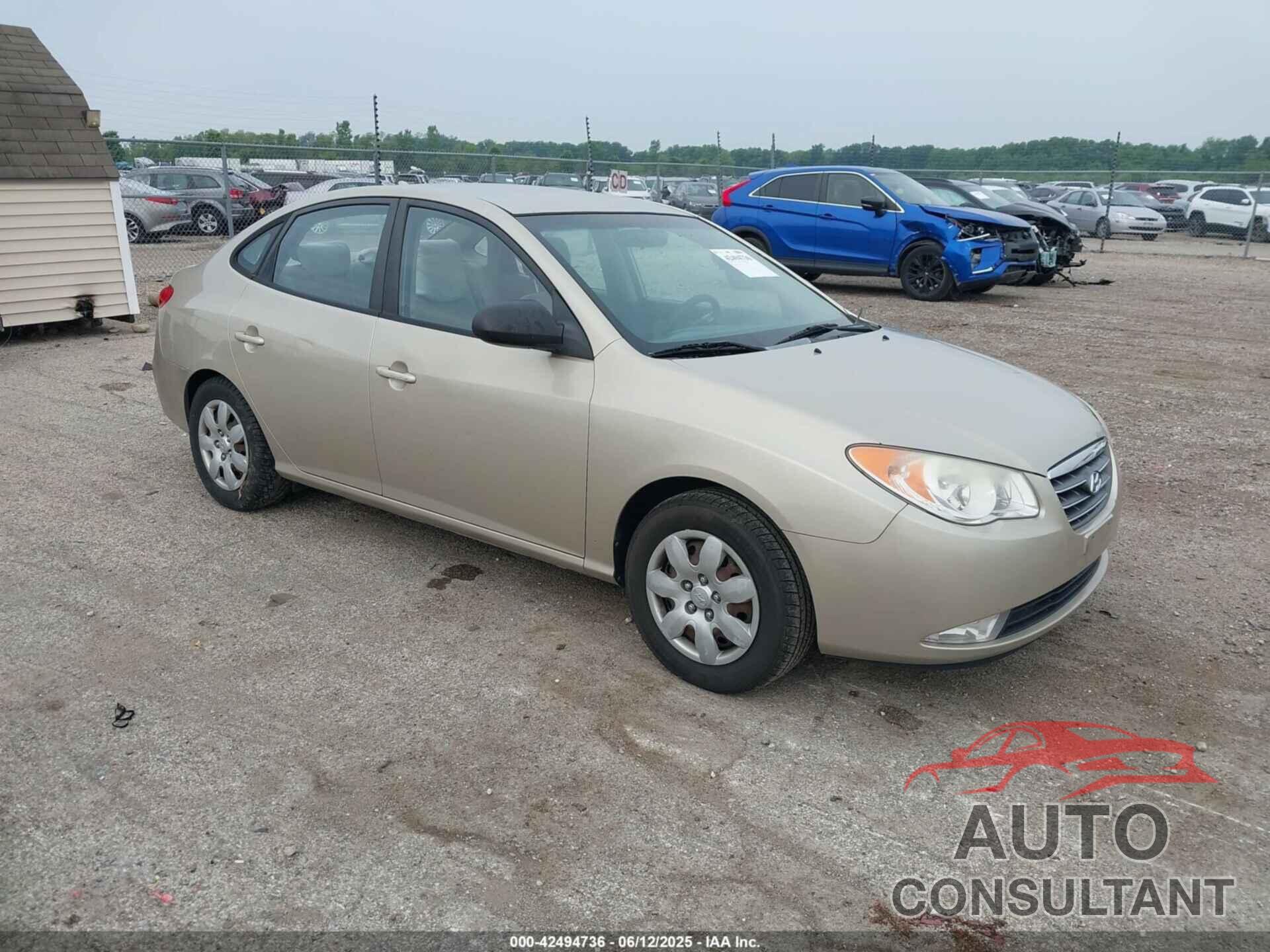 HYUNDAI ELANTRA 2009 - KMHDU46D59U659197