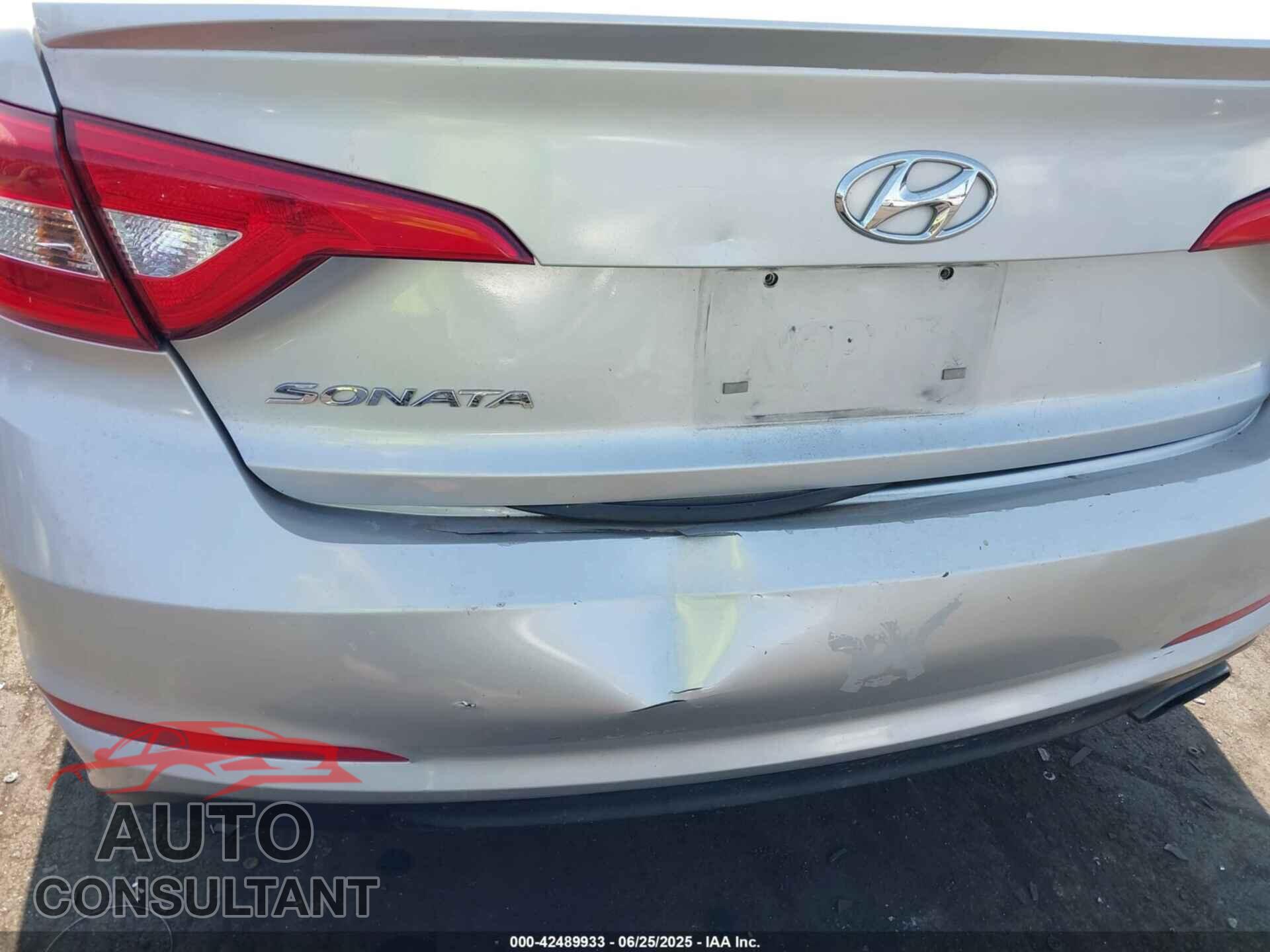 HYUNDAI SONATA 2017 - 5NPE24AFXHH514785