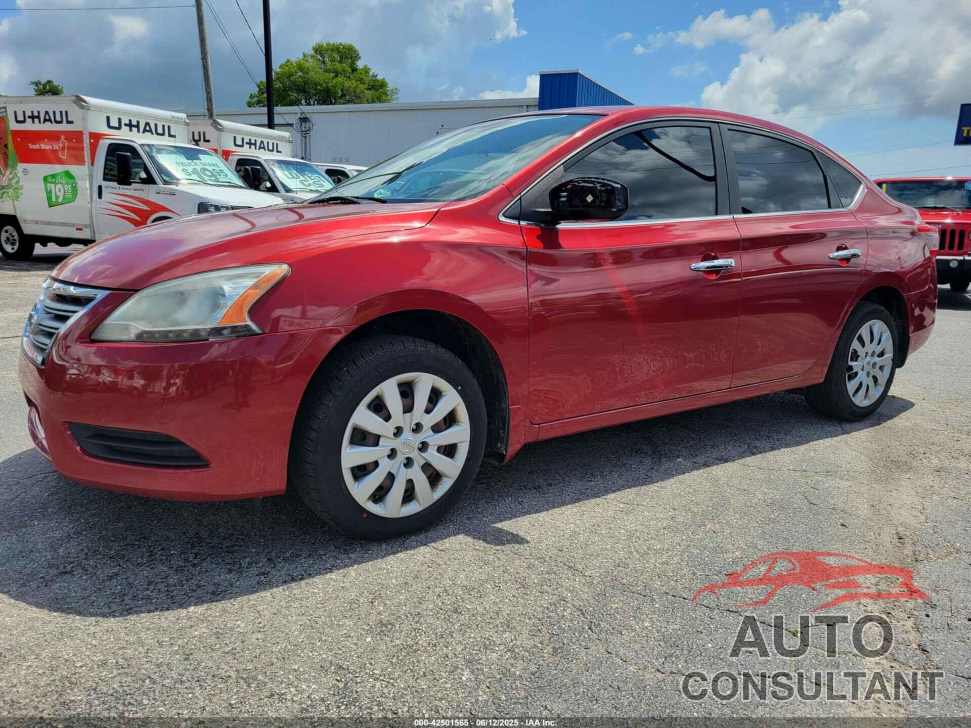 NISSAN SENTRA 2014 - 3N1AB7AP1EY291613