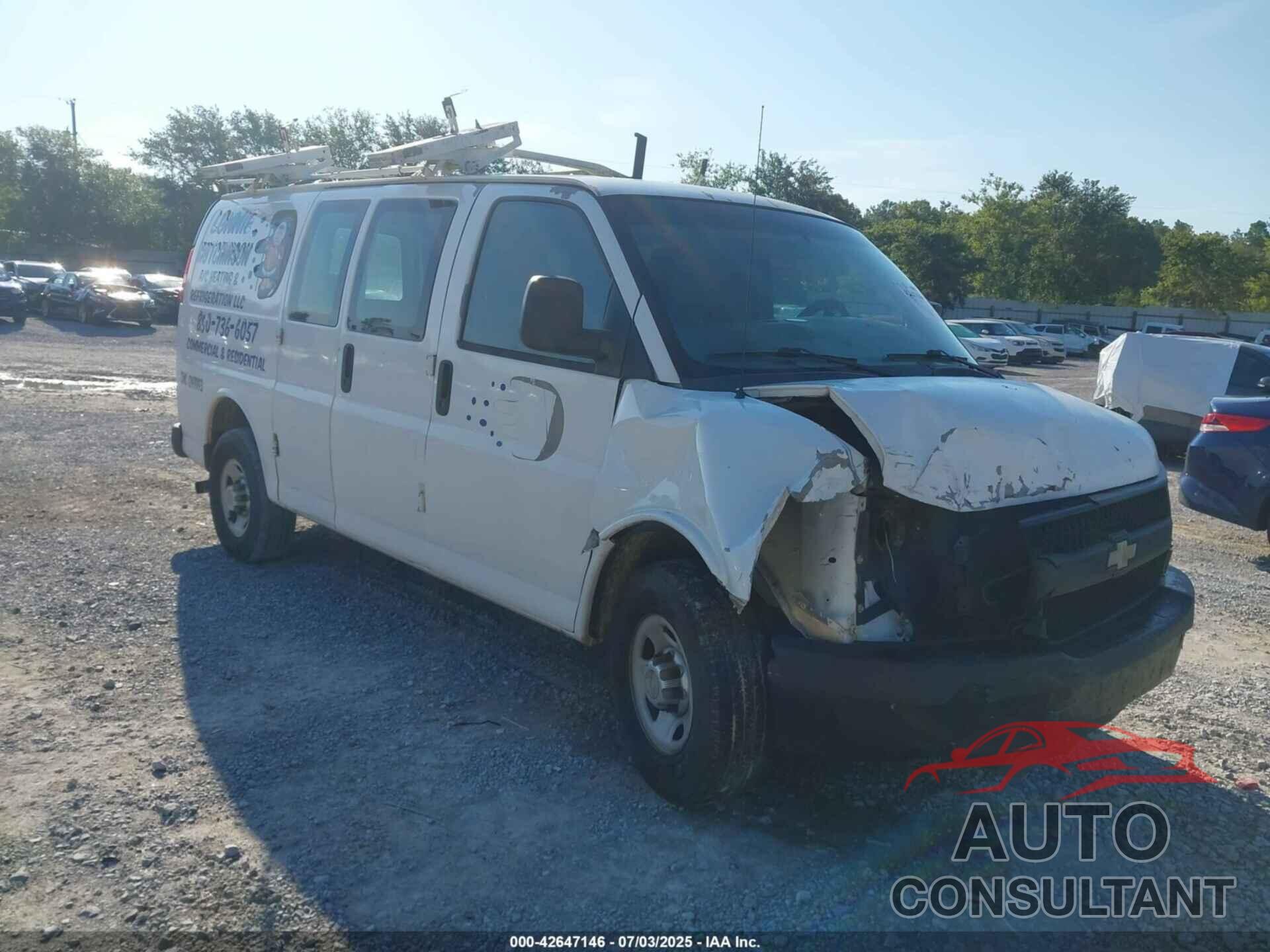 CHEVROLET EXPRESS 2500 2011 - 1GCWGFCA5B1176391