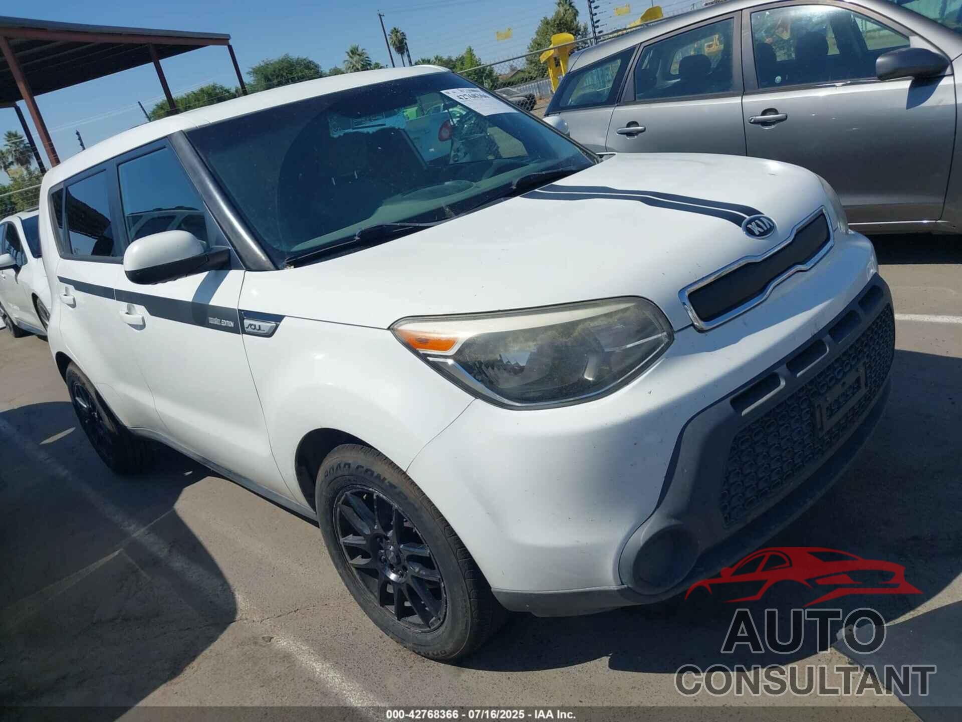 KIA SOUL 2015 - KNDJN2A21F7775313