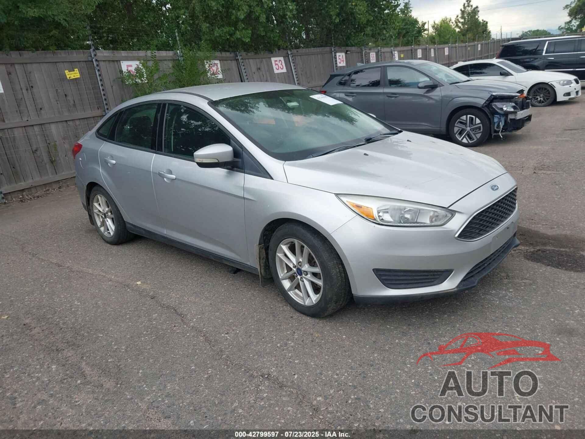 FORD FOCUS 2015 - 1FADP3F24FL289758