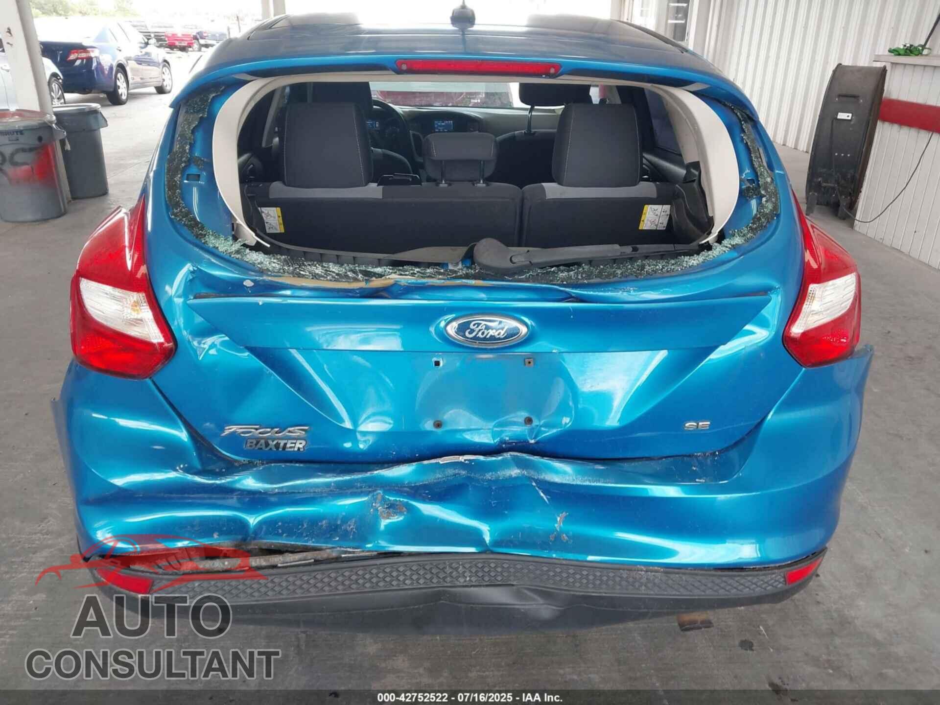 FORD FOCUS 2012 - 1FAHP3K26CL130159