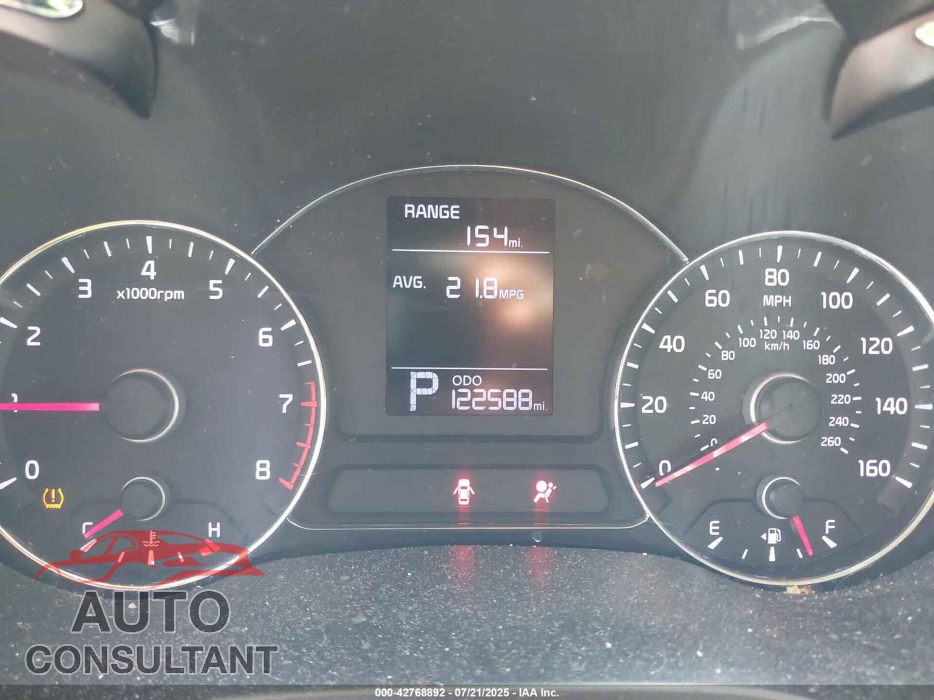 KIA FORTE 2014 - KNAFX4A64E5239641