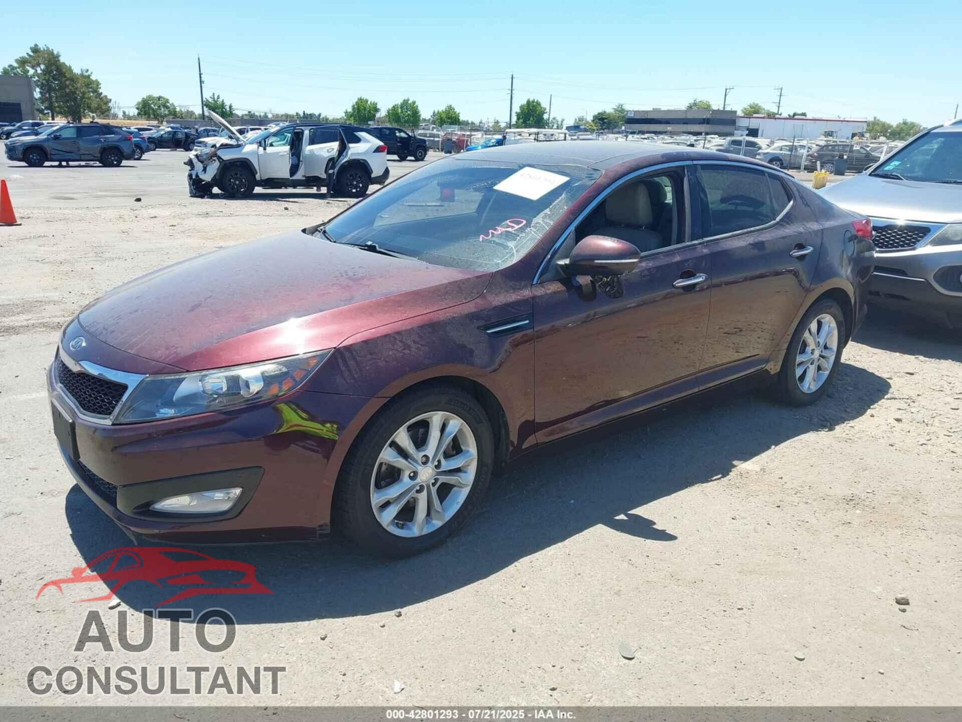 KIA OPTIMA 2012 - 5XXGN4A78CG083473
