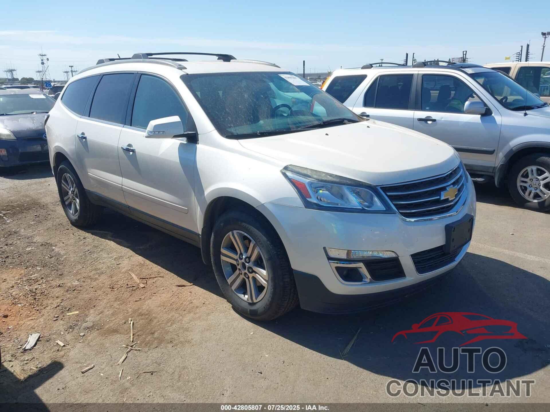 CHEVROLET TRAVERSE 2015 - 1GNKRGKD1FJ332854