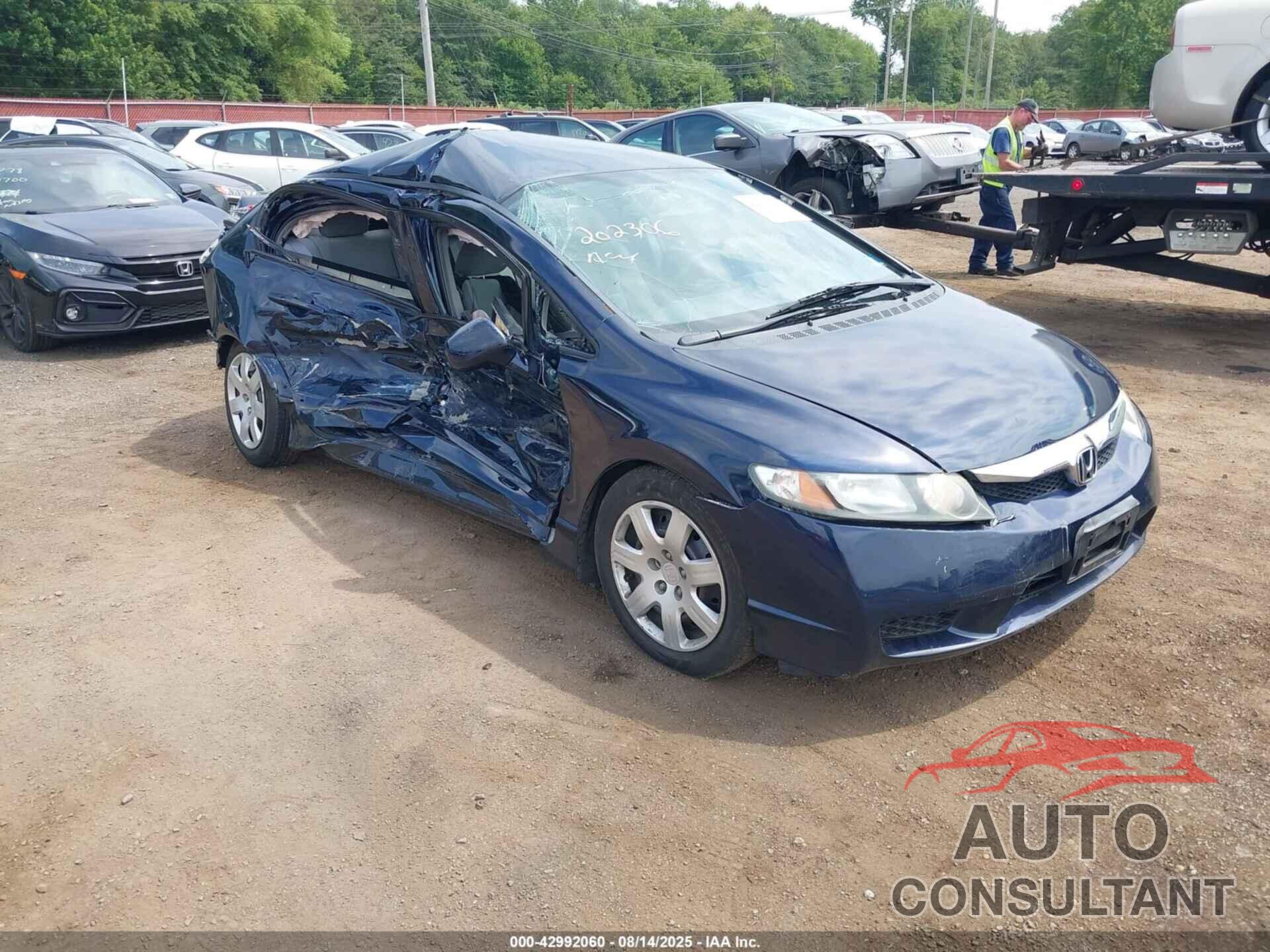 HONDA CIVIC 2010 - 2HGFA1F51AH543341