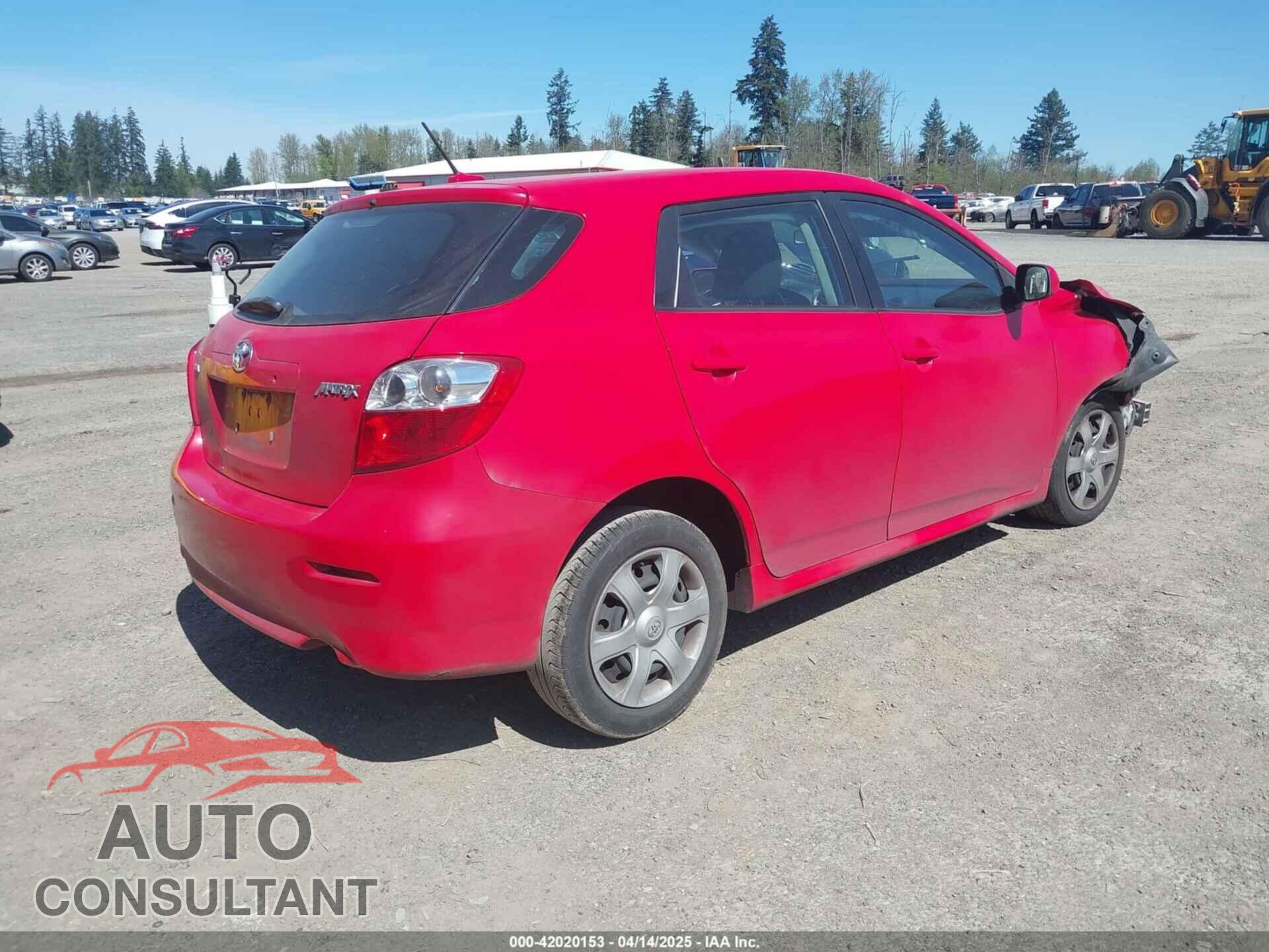 TOYOTA MATRIX 2009 - 2T1KU40E79C104780
