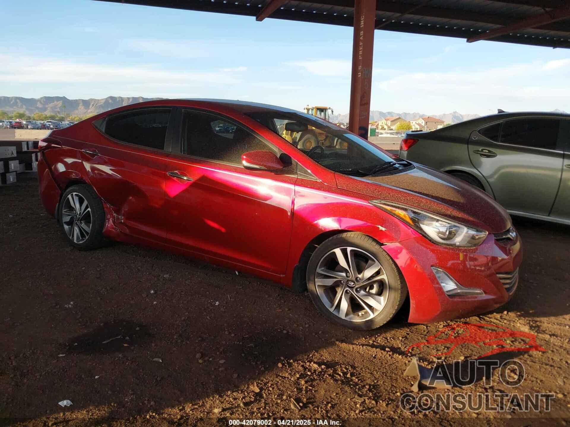 HYUNDAI ELANTRA 2016 - 5NPDH4AE0GH709746
