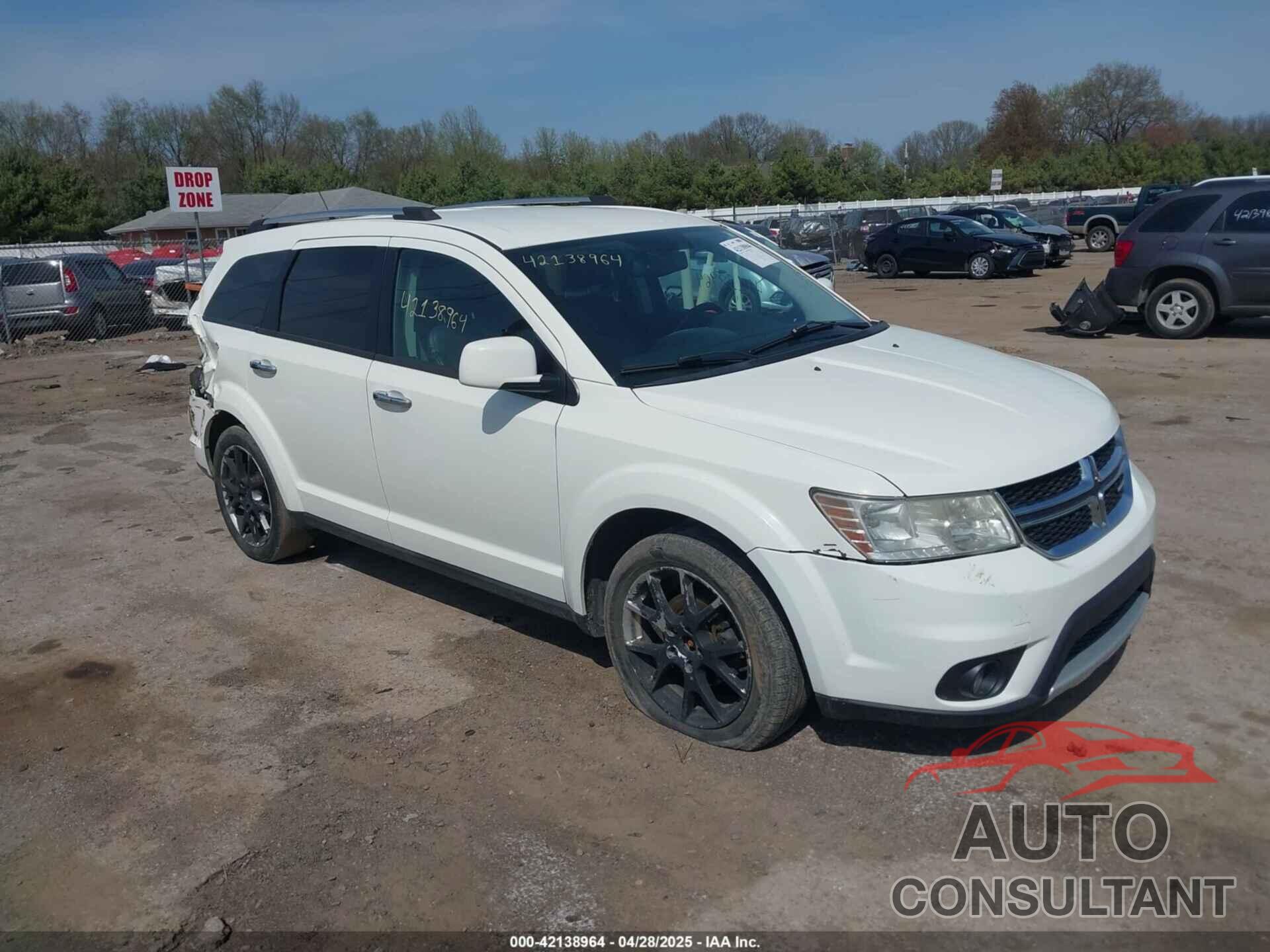 DODGE JOURNEY 2012 - 3C4PDDDG6CT207467