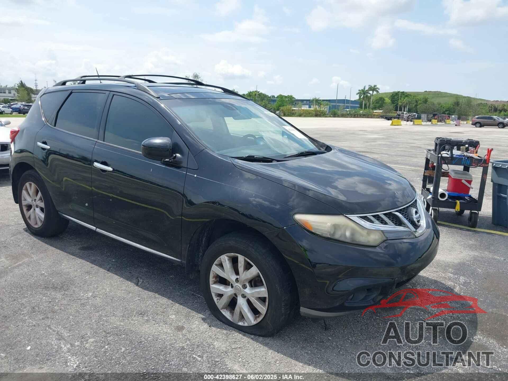 NISSAN MURANO 2012 - JN8AZ1MU8CW113746