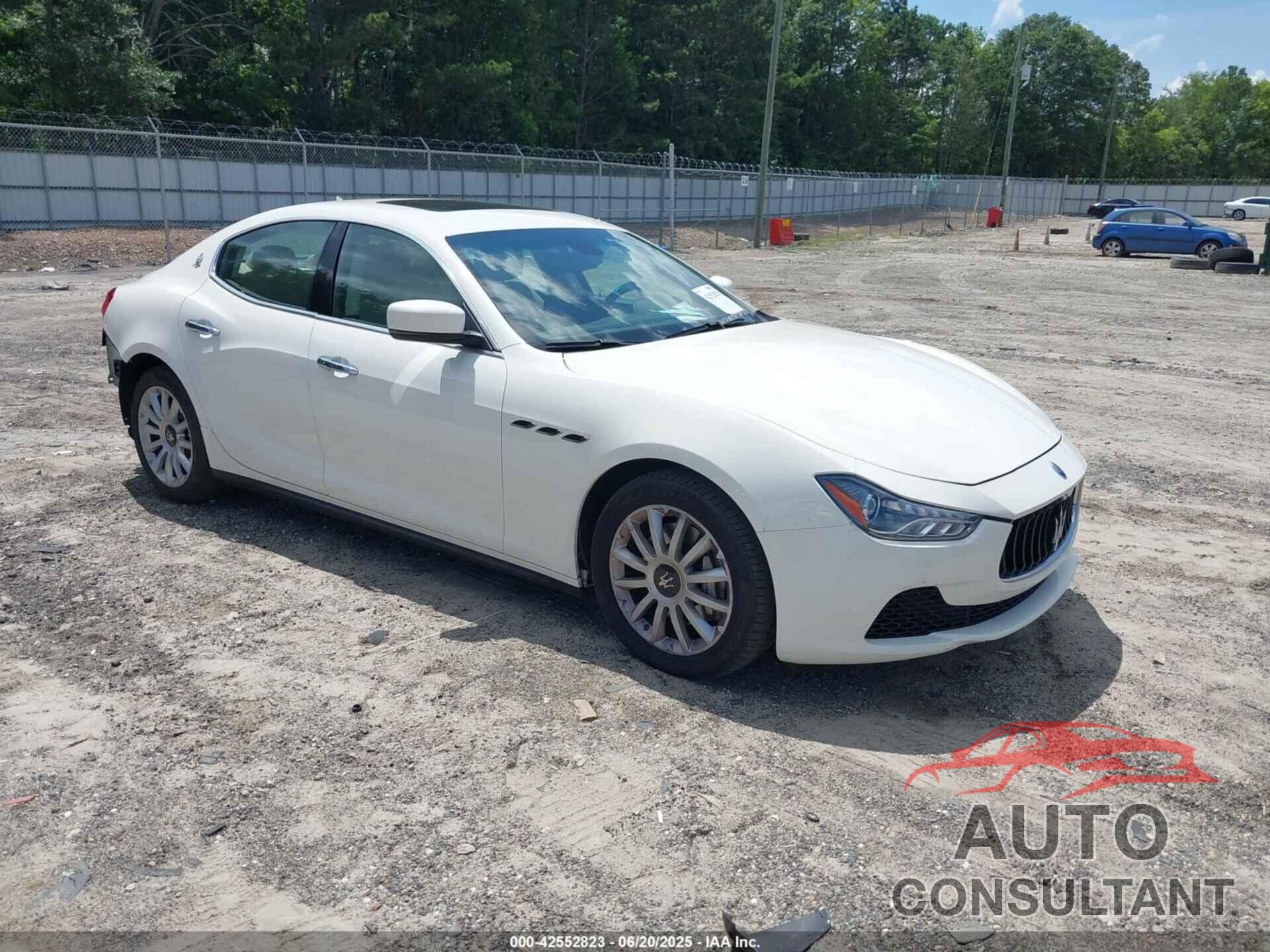 MASERATI GHIBLI 2014 - ZAM57XSA0E1083944