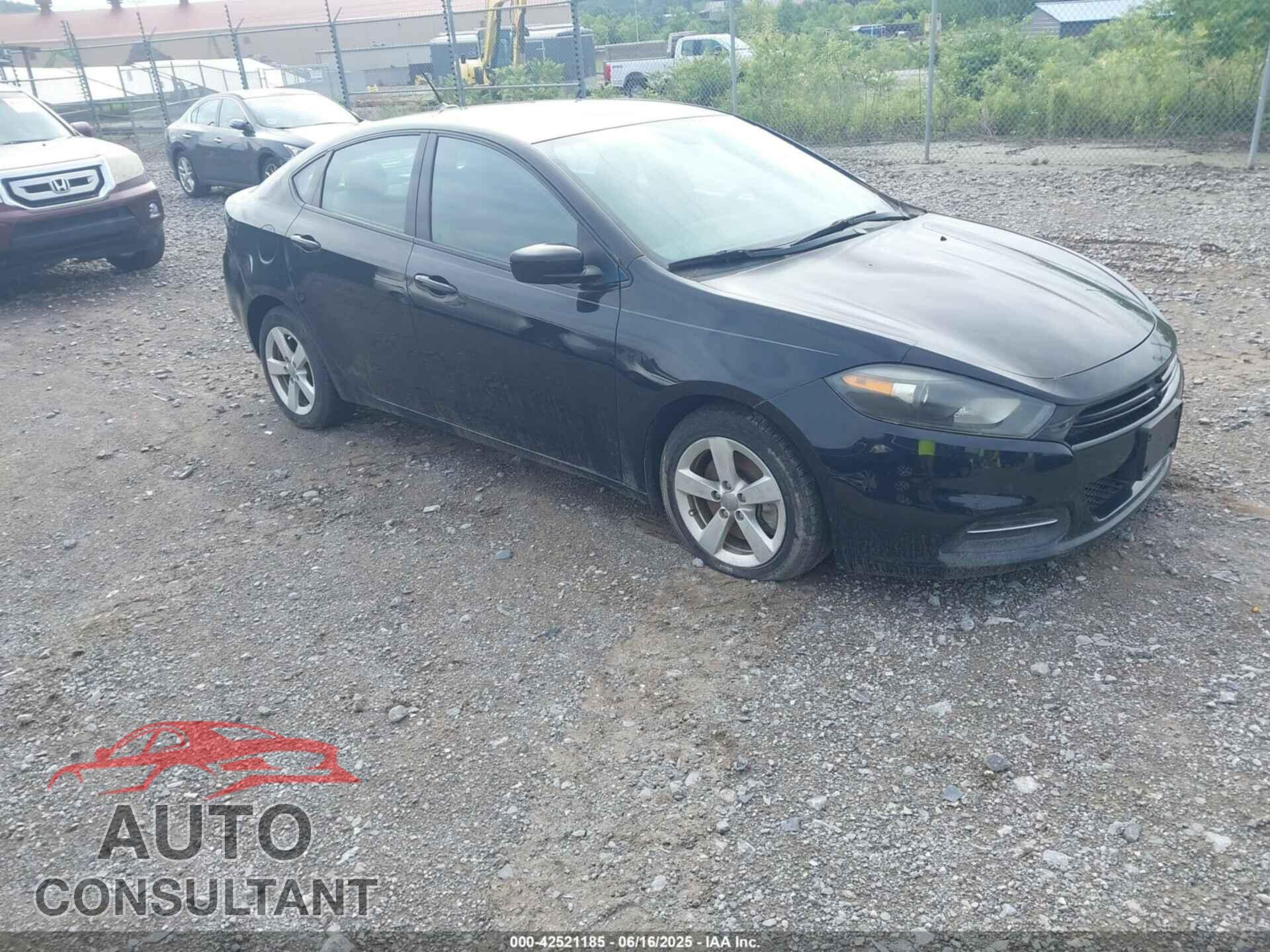 DODGE DART 2015 - 1C3CDFBB7FD330582