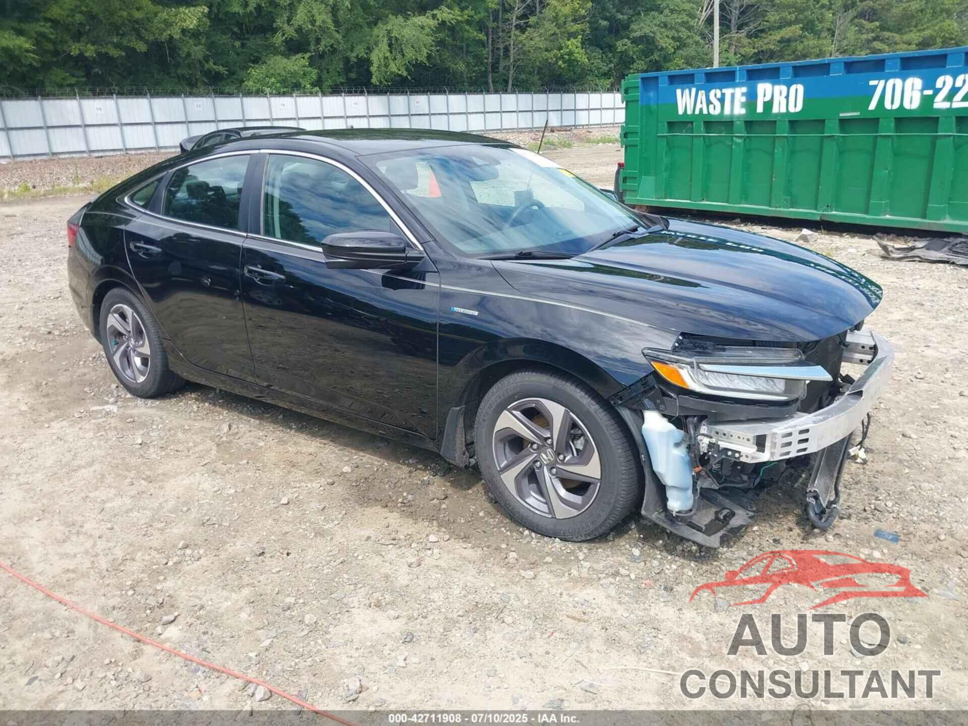 HONDA INSIGHT 2019 - 19XZE4F54KE012813