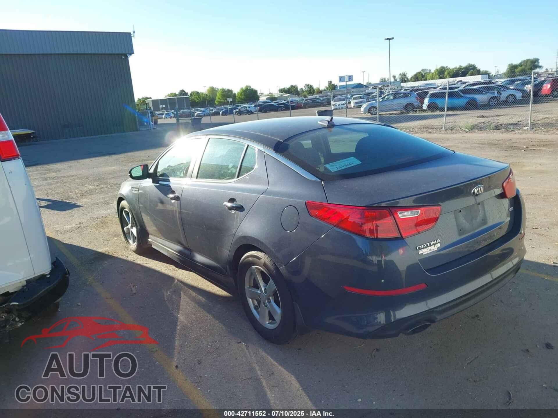 KIA OPTIMA 2015 - KNAGM4A79F5547332