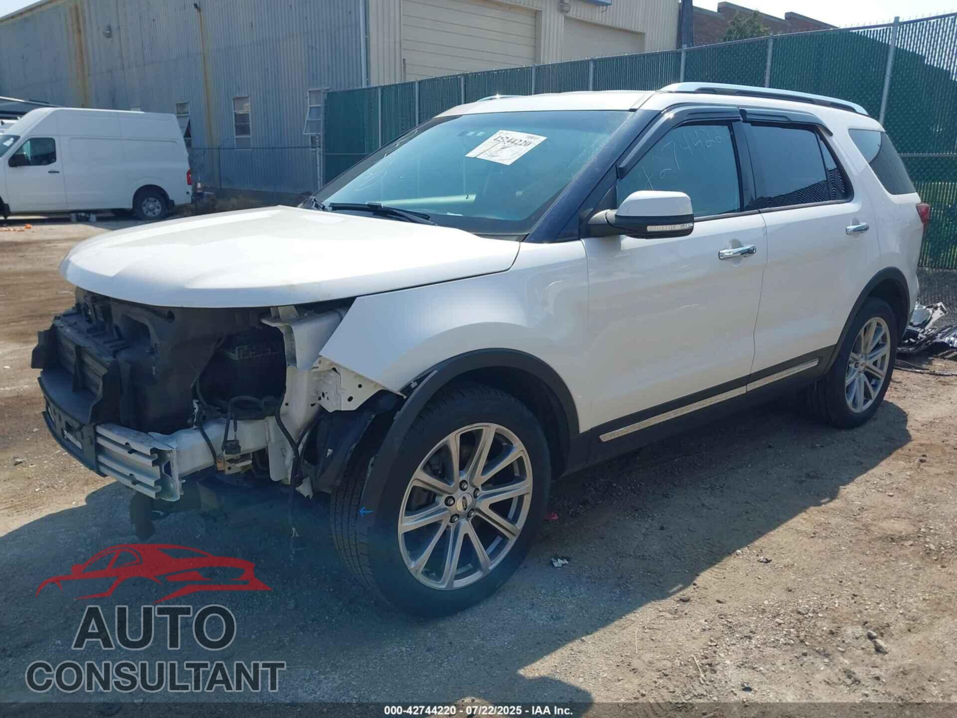 FORD EXPLORER 2017 - 1FM5K8F86HGB83706