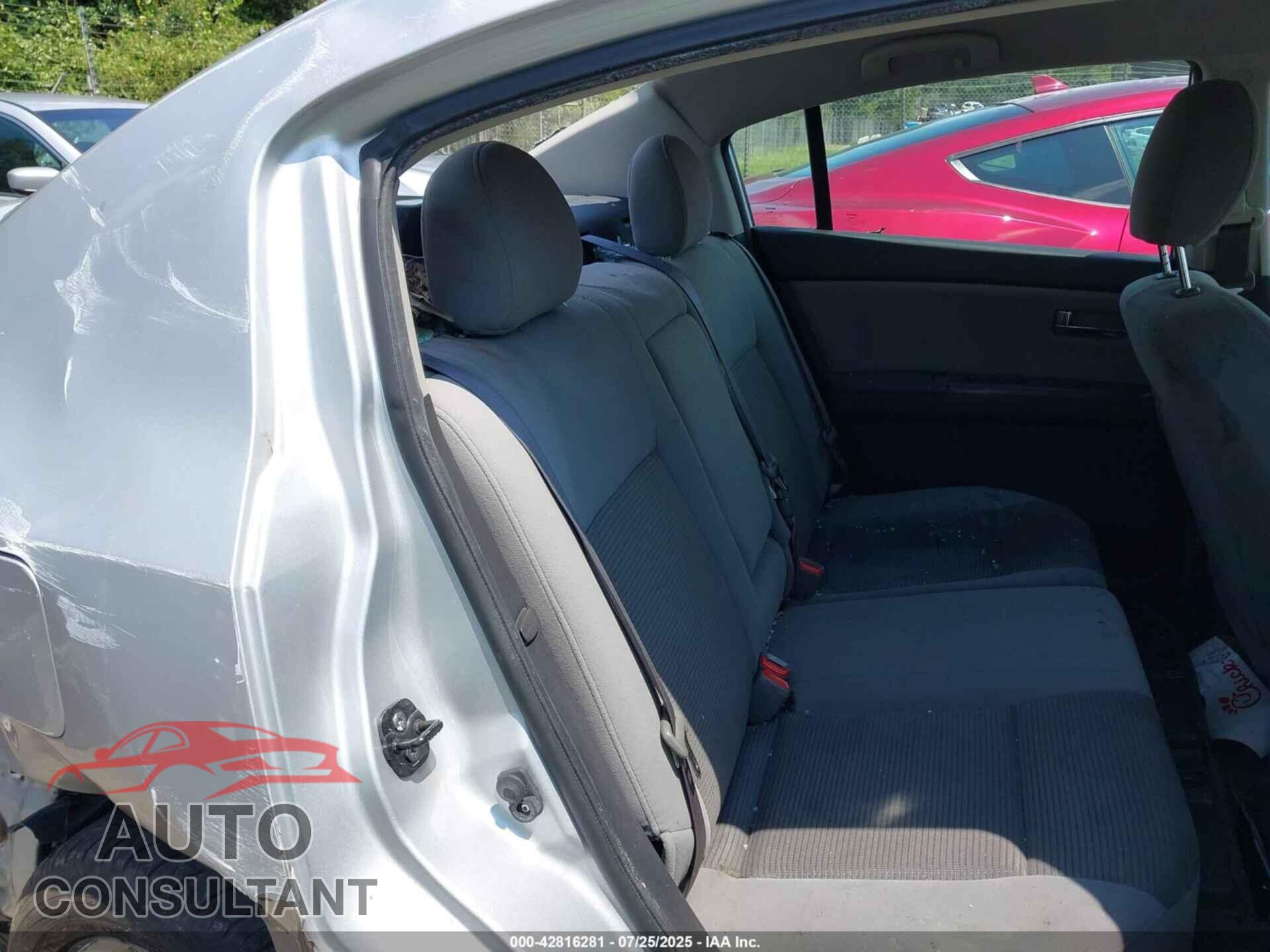 NISSAN SENTRA 2012 - 3N1AB6AP8CL677496