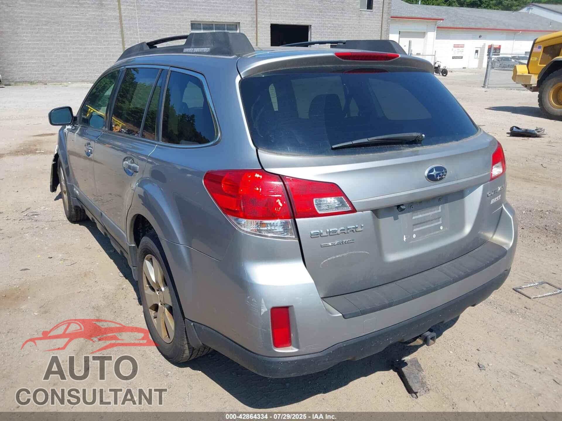 SUBARU OUTBACK 2011 - 4S4BRBCC8B3375423
