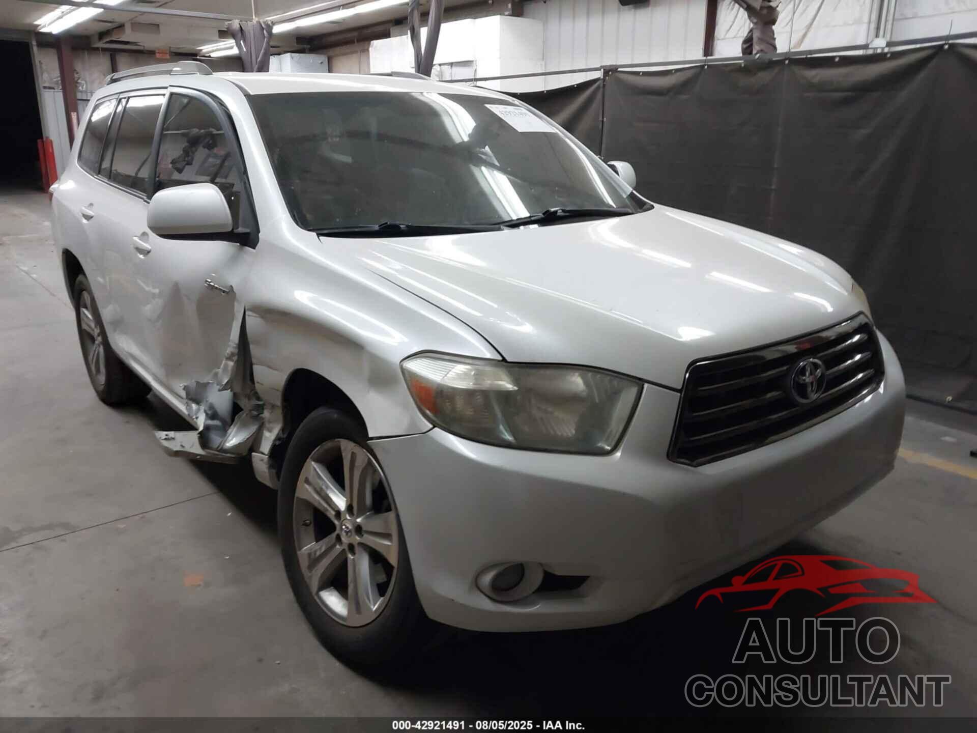 TOYOTA HIGHLANDER 2009 - JTEDS43AX92076751