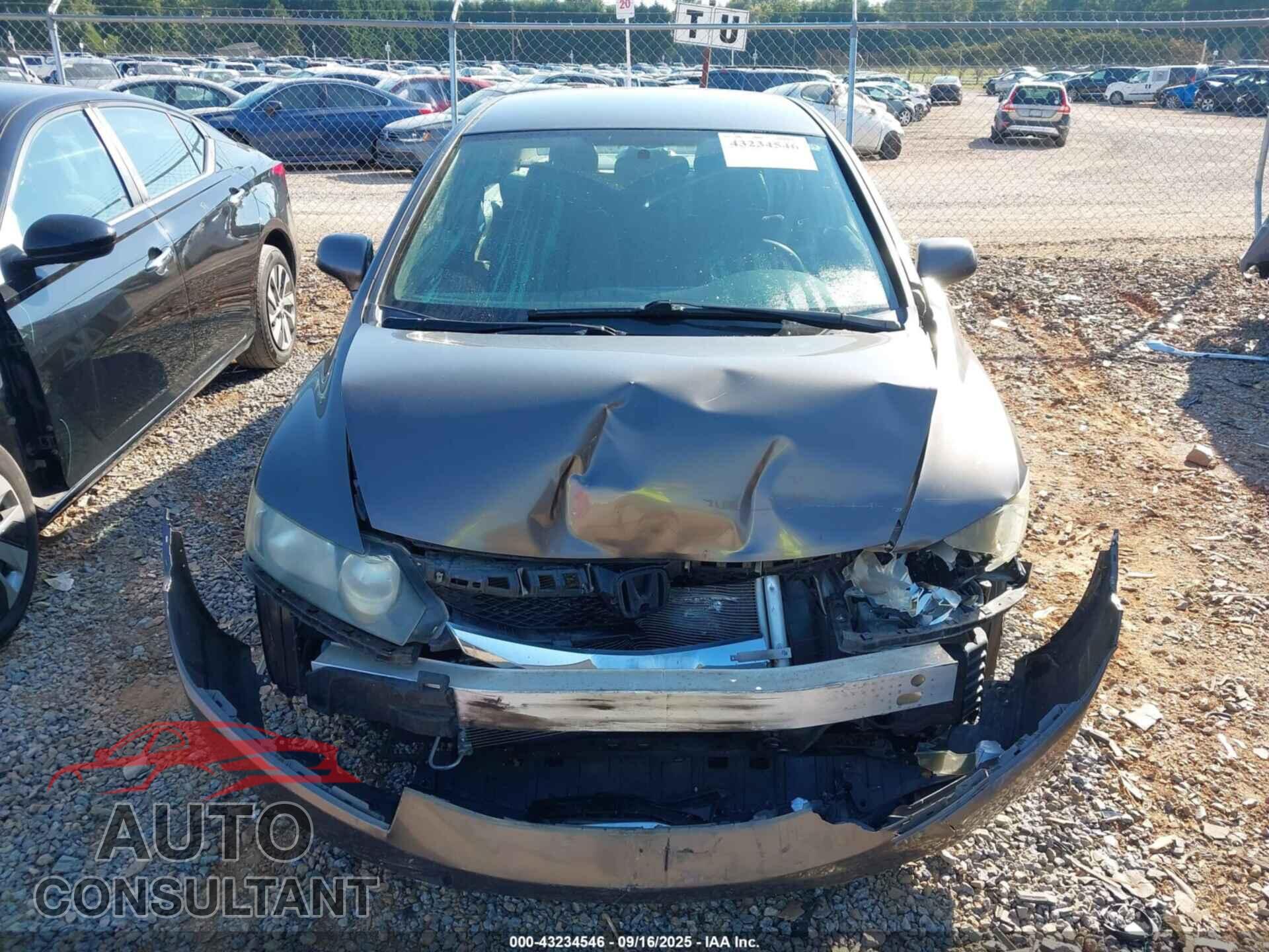 HONDA CIVIC 2010 - 19XFA1F5XAE082957