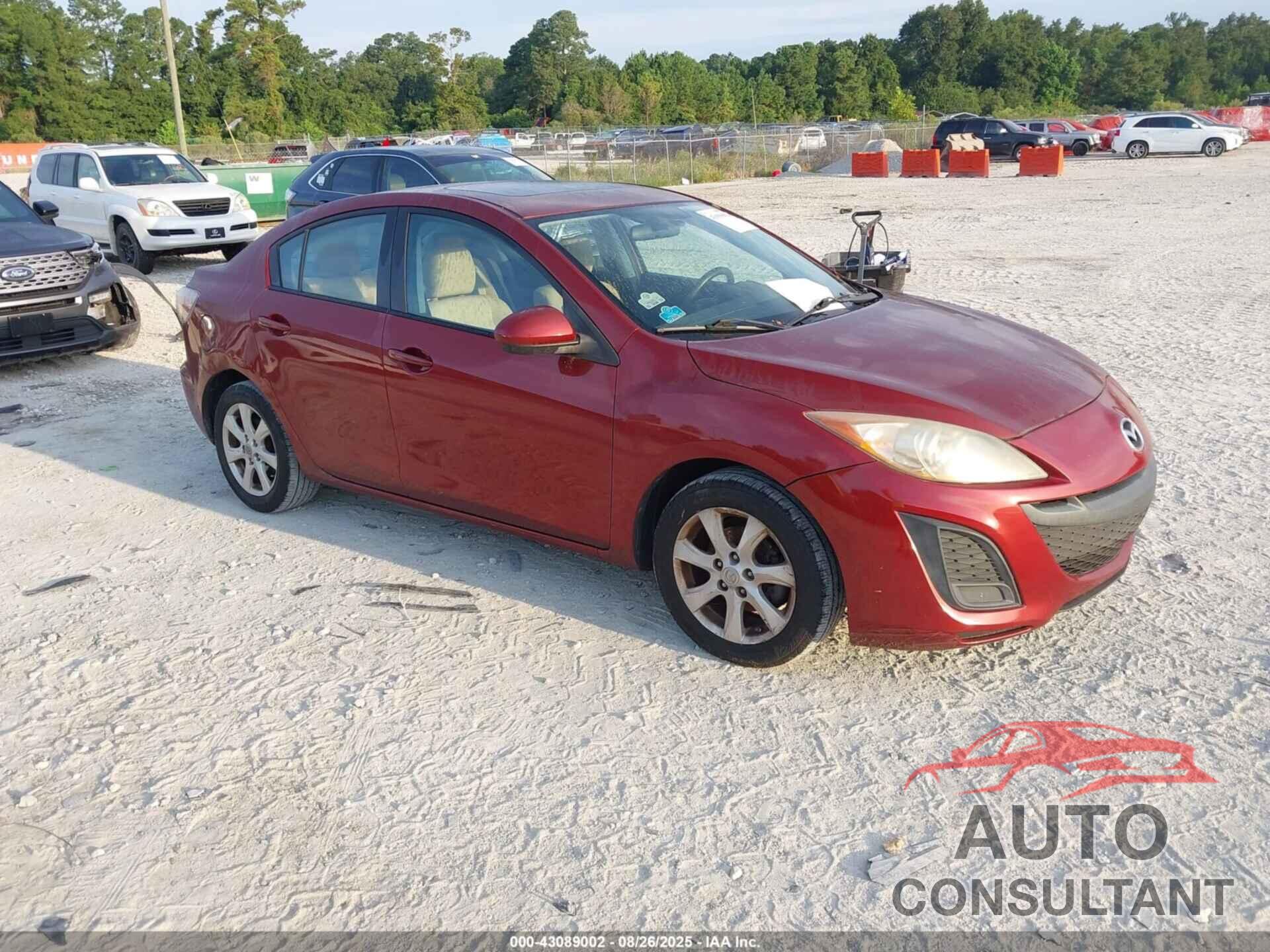 MAZDA MAZDA3 2010 - JM1BL1SF8A1316586