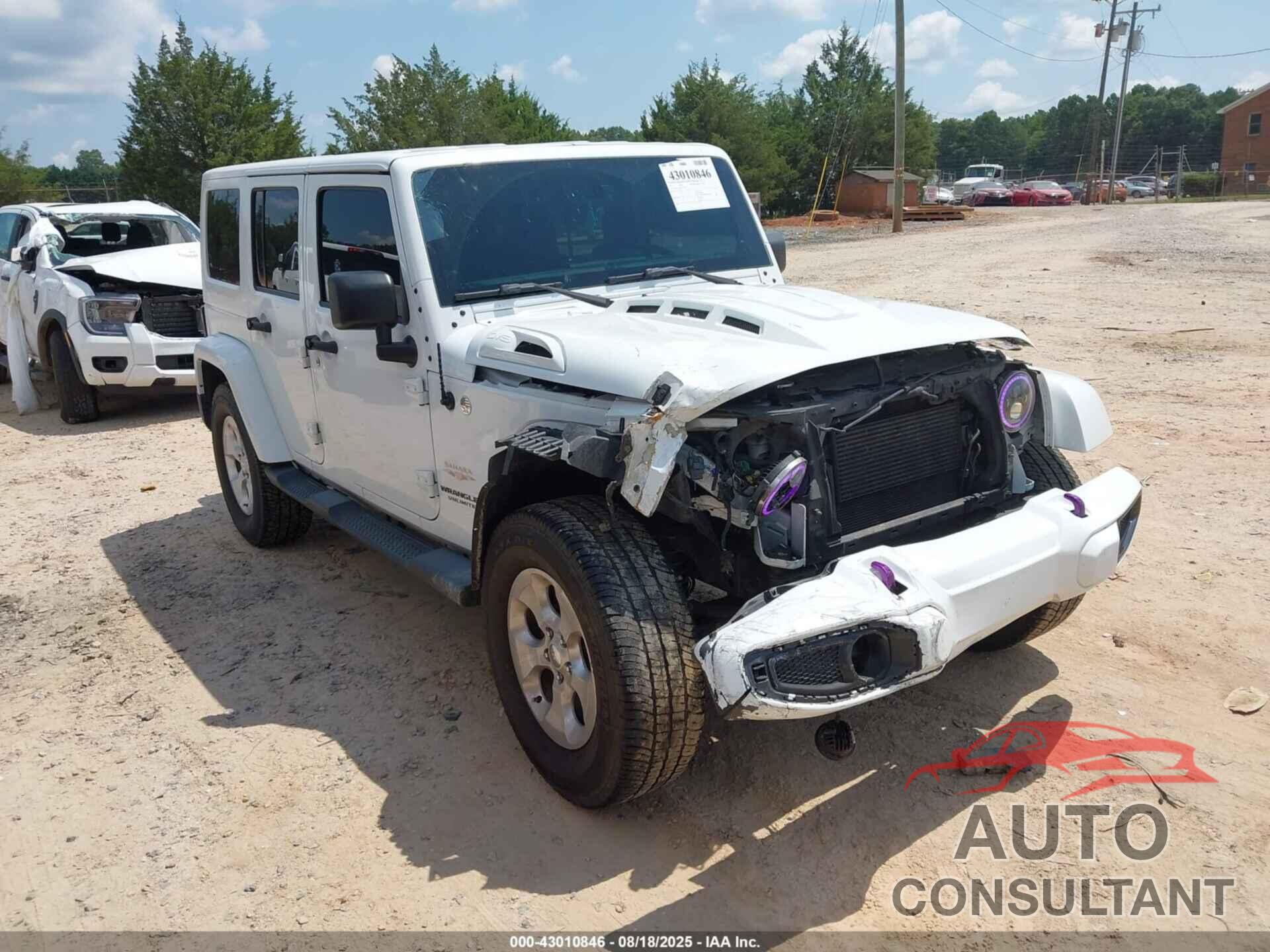 JEEP WRANGLER UNLIMITED 2014 - 1C4HJWEGXEL229459