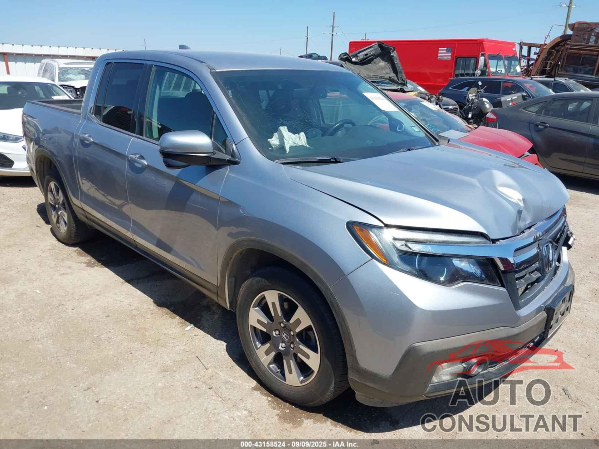 HONDA RIDGELINE 2017 - 5FPYK2F67HB005866