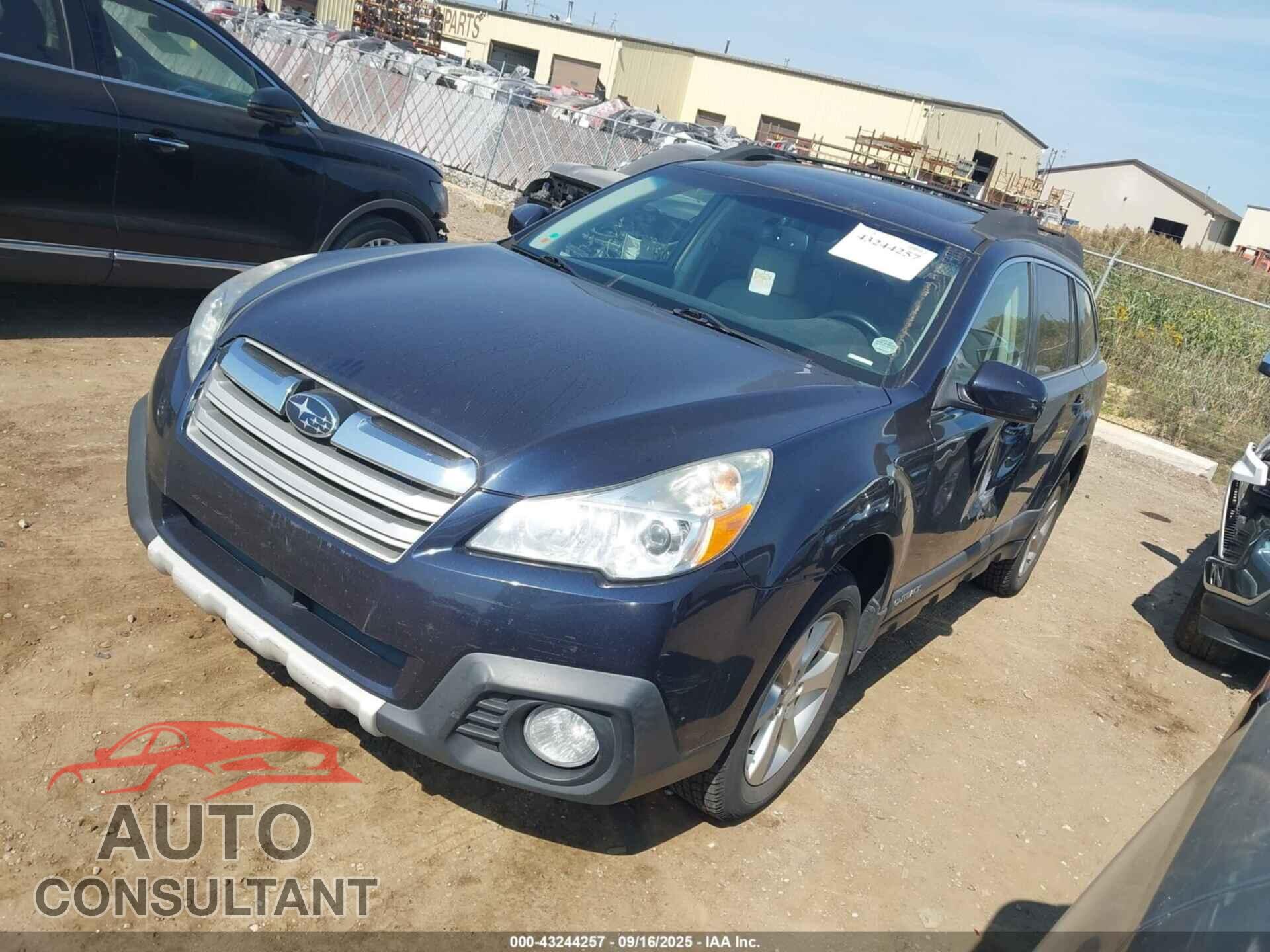 SUBARU OUTBACK 2014 - 4S4BRCLC2E3218562