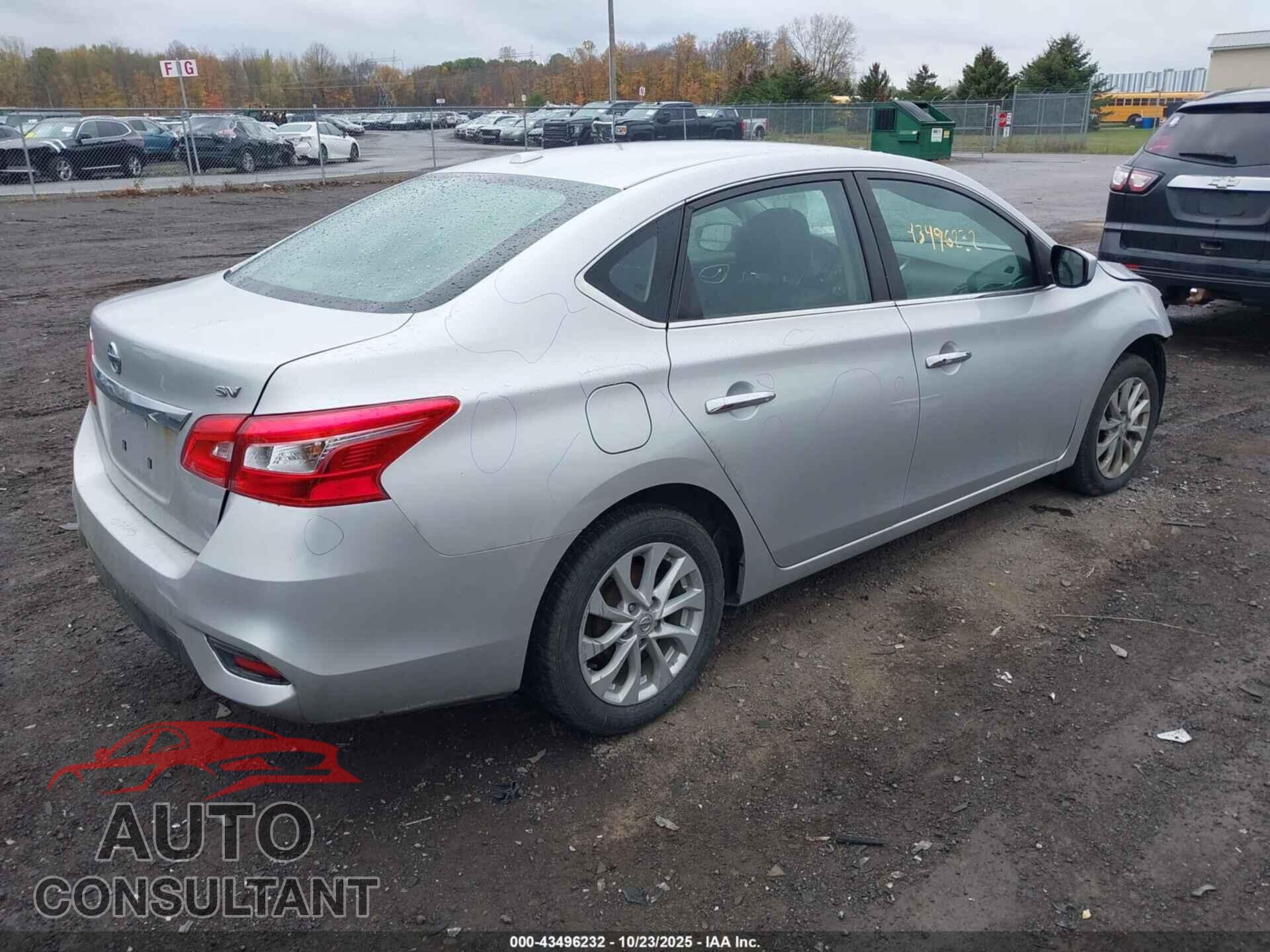 NISSAN SENTRA 2019 - 3N1AB7AP3KL625455
