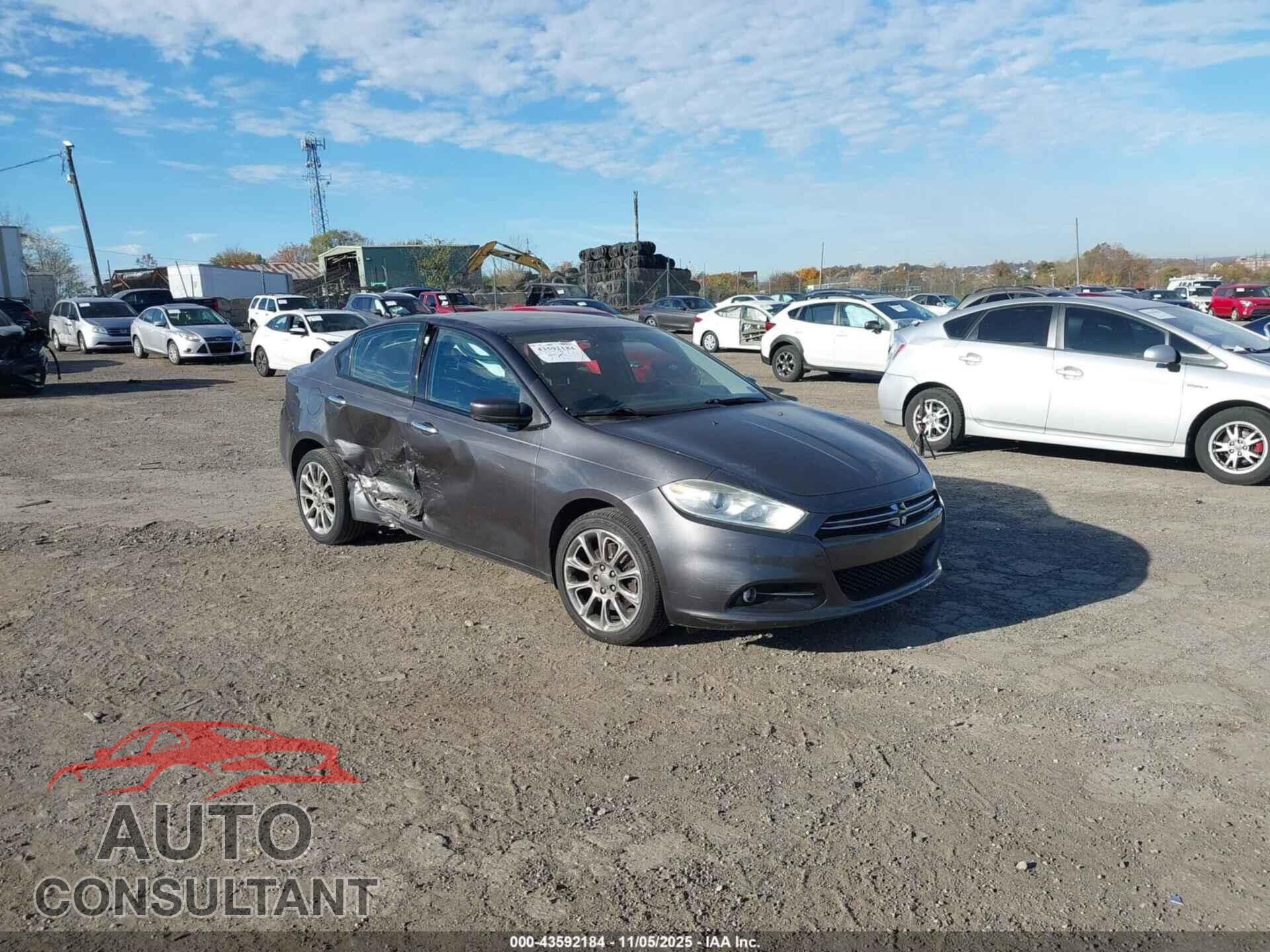 DODGE DART 2014 - 1C3CDFCB3ED861114