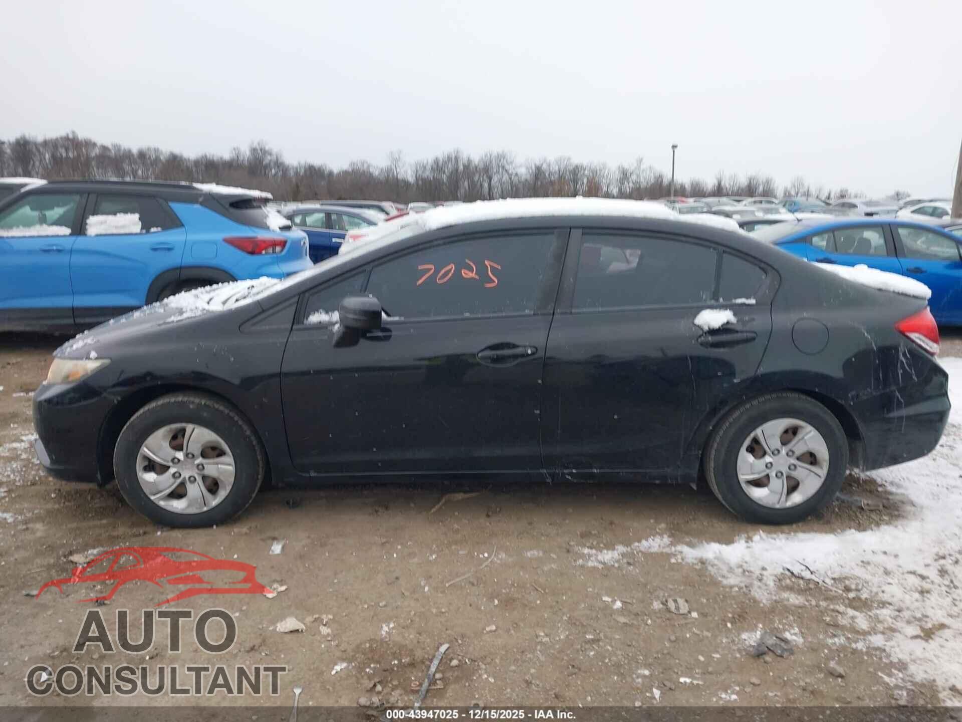 HONDA CIVIC 2014 - 19XFB2F54EE206603