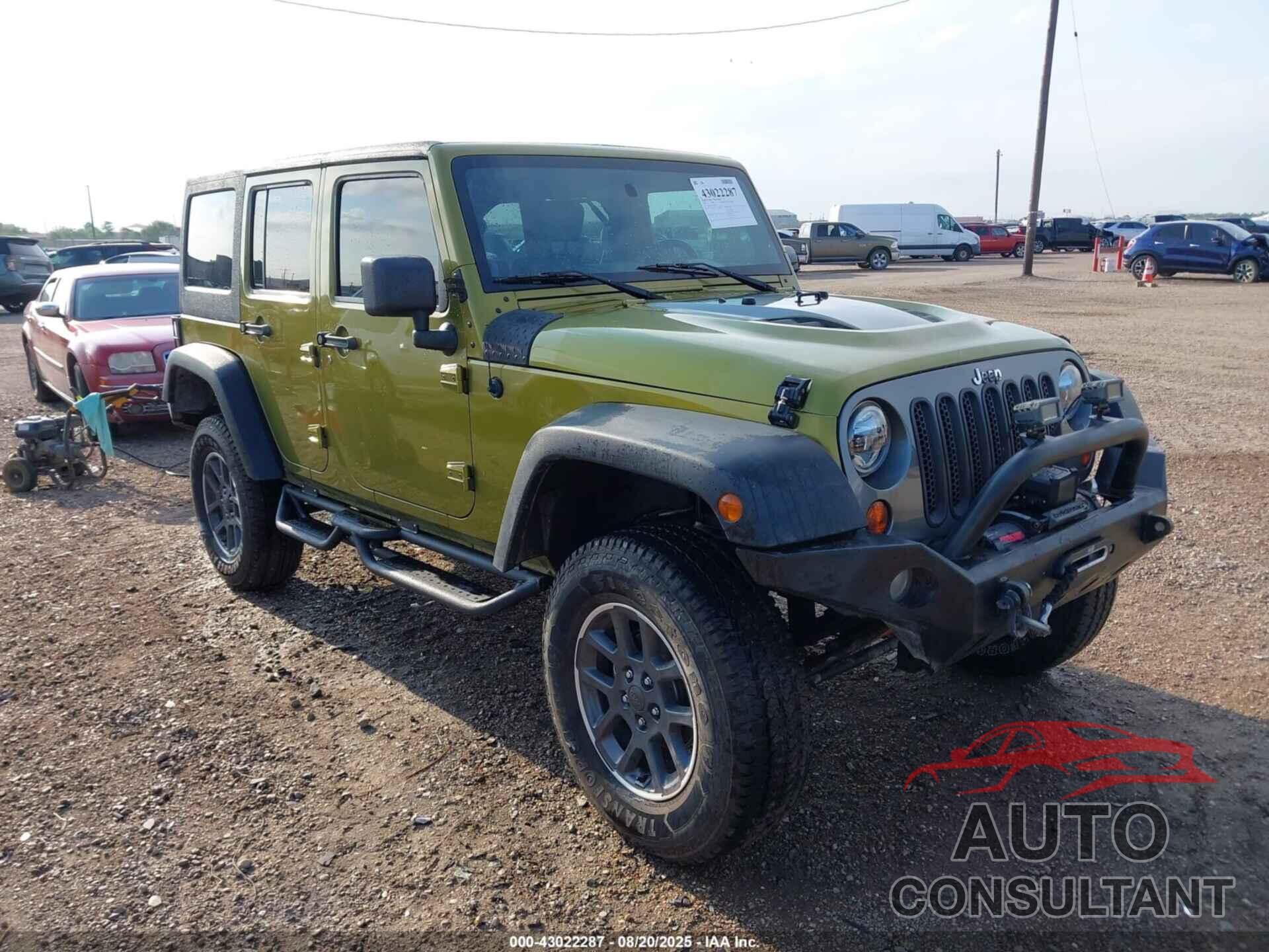 JEEP WRANGLER UNLIMITED 2010 - 1J4BA3H17AL209511