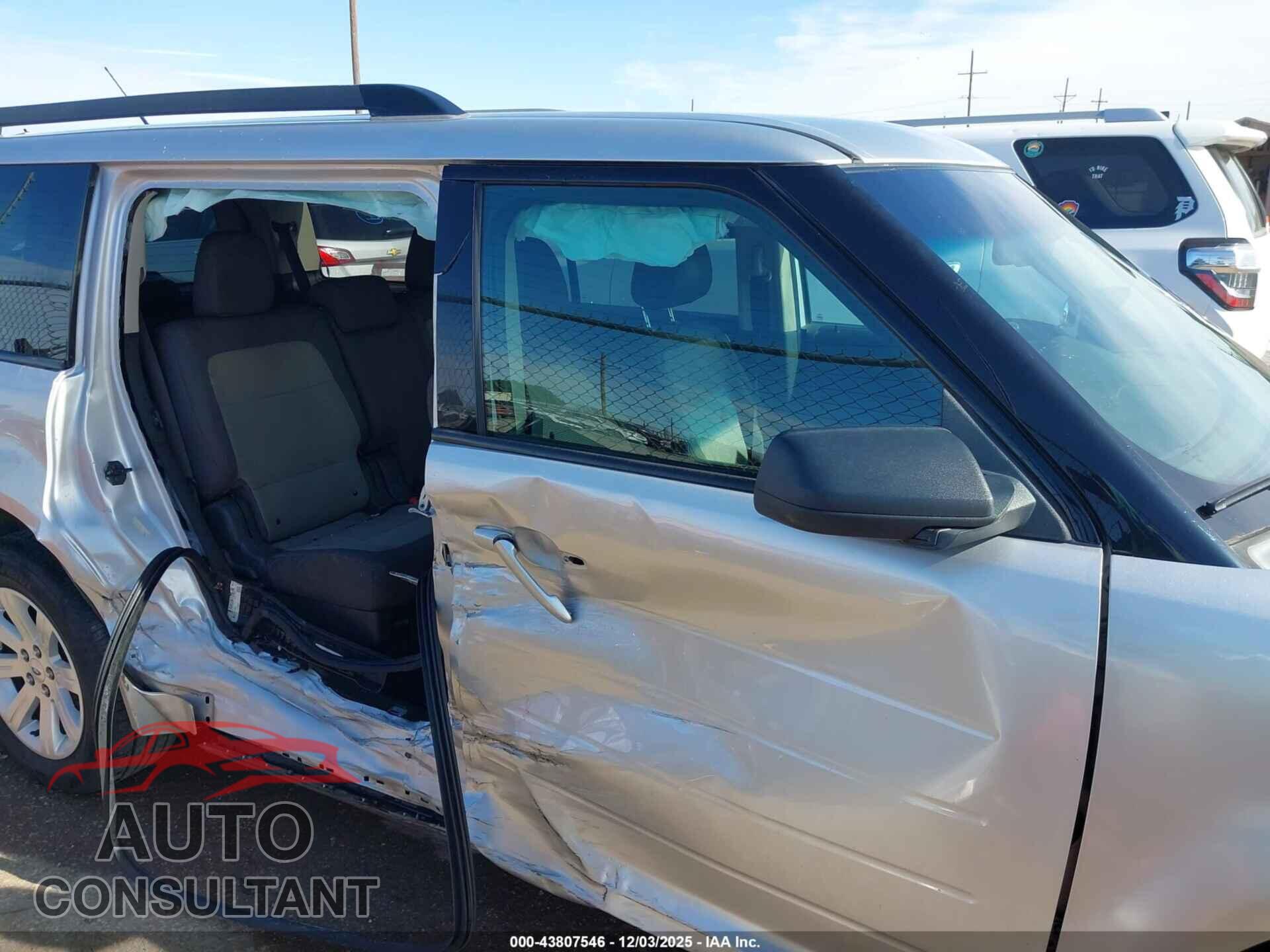FORD FLEX 2012 - 2FMGK5BC6CBD16854
