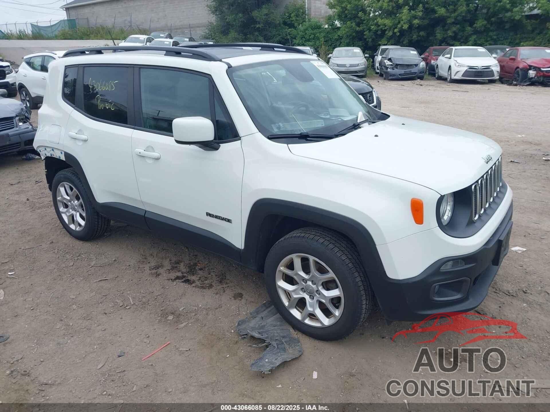 JEEP RENEGADE 2017 - ZACCJBBB8HPE49694