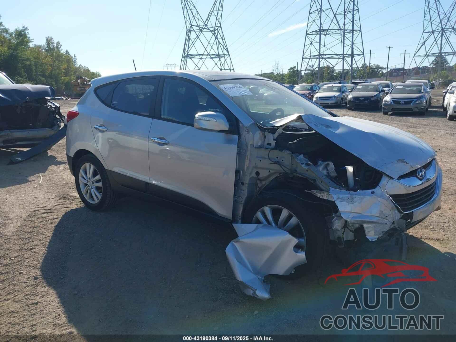 HYUNDAI TUCSON 2013 - KM8JU3AC4DU564411