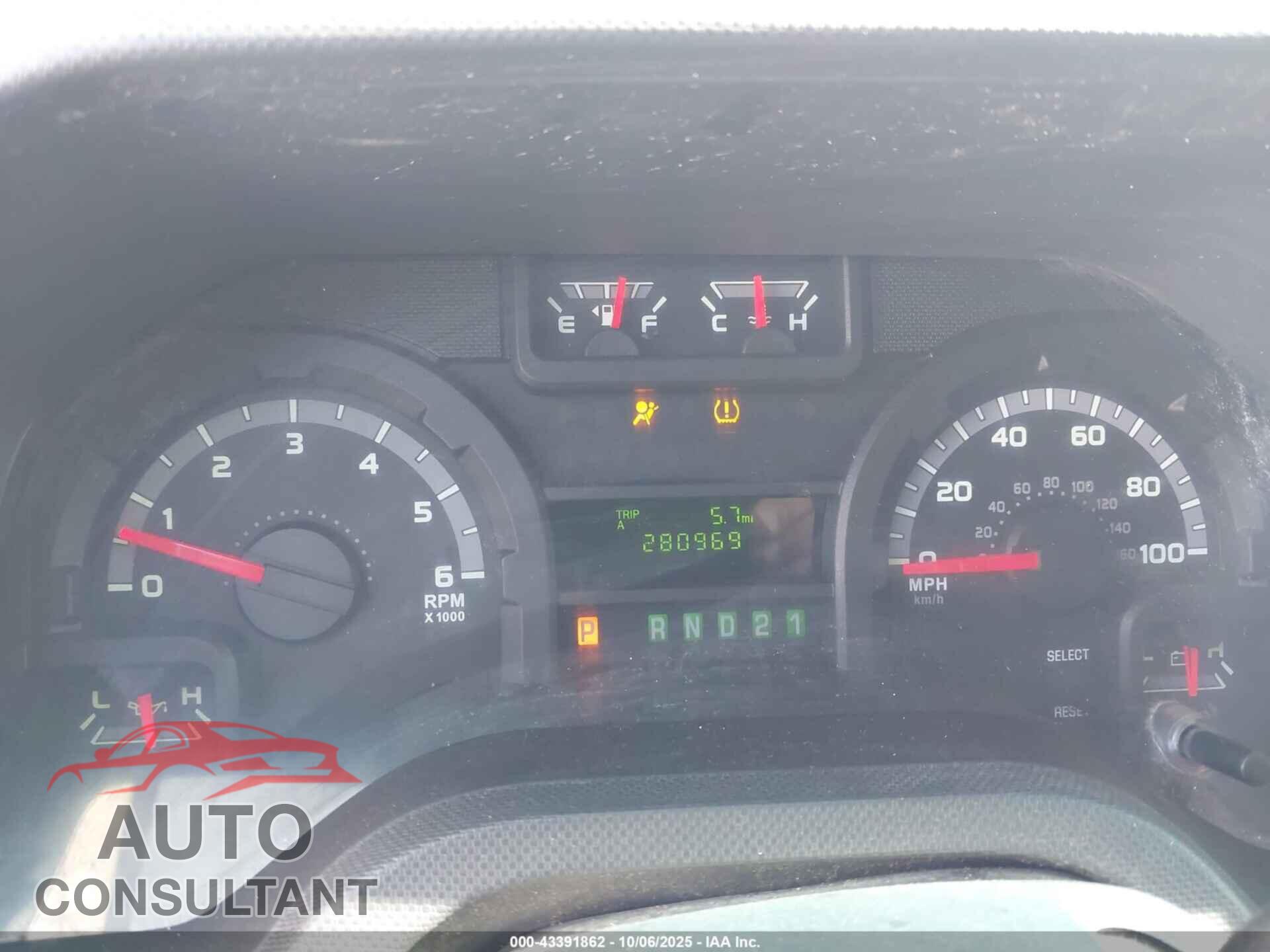 FORD E-150 2013 - 1FTNE1EL5DDA47703