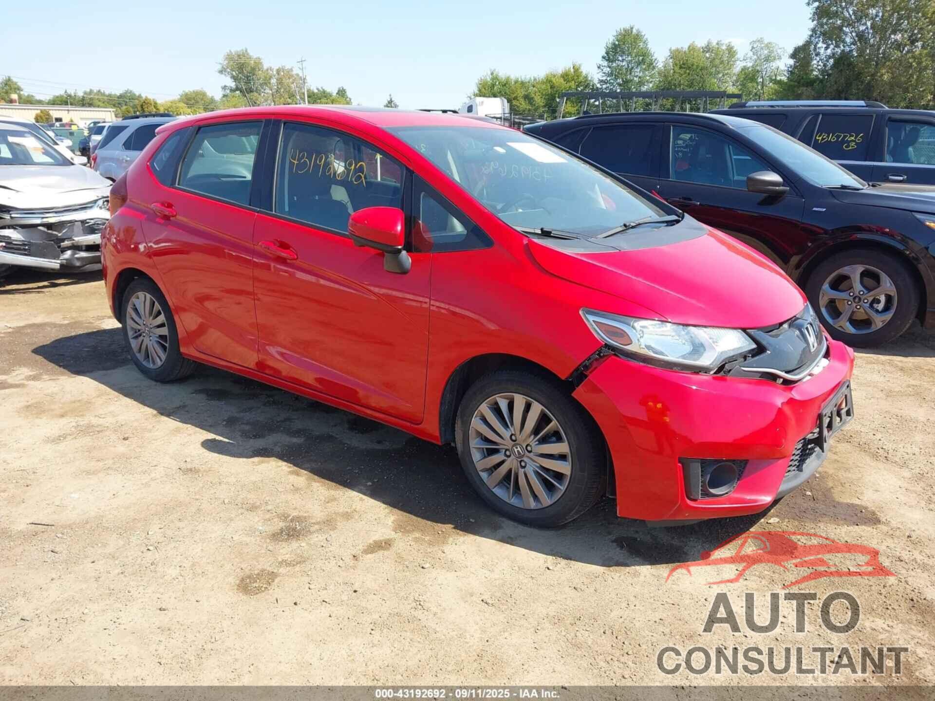 HONDA FIT 2017 - JHMGK5H82HS002654