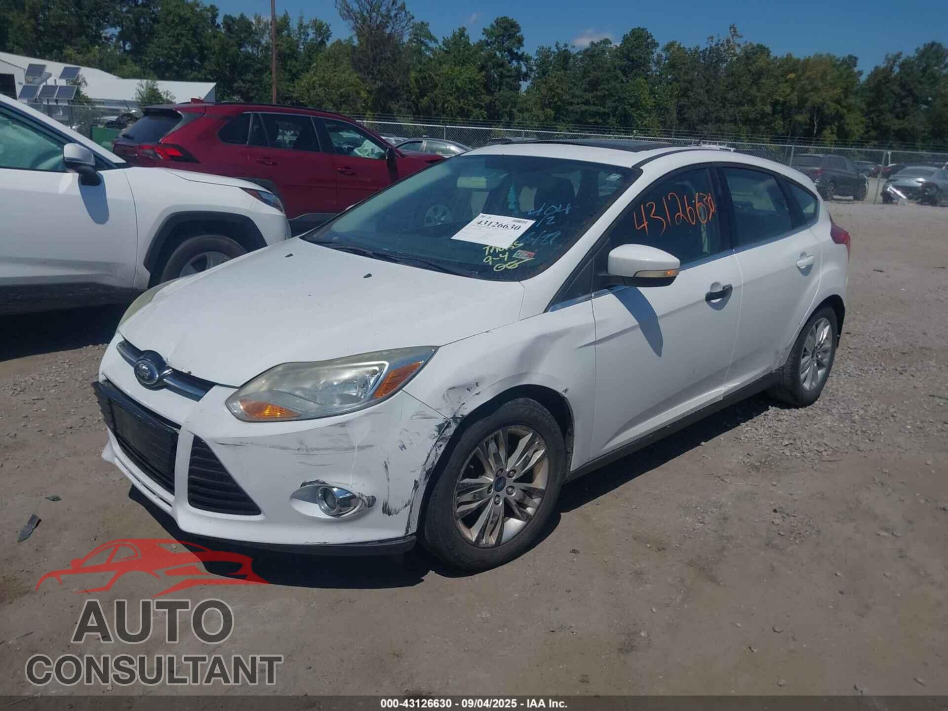 FORD FOCUS 2012 - 1FAHP3M23CL404012