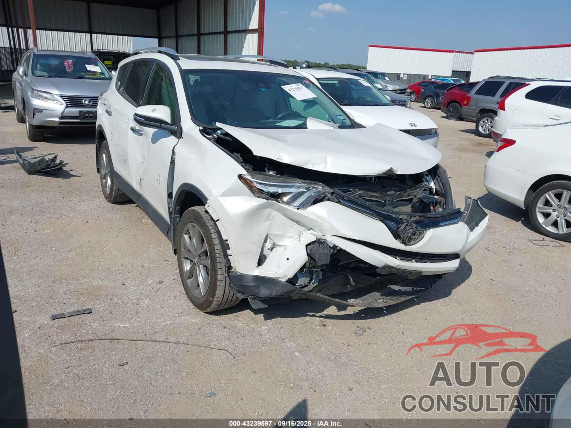 TOYOTA RAV4 2016 - 2T3YFREV1GW278261