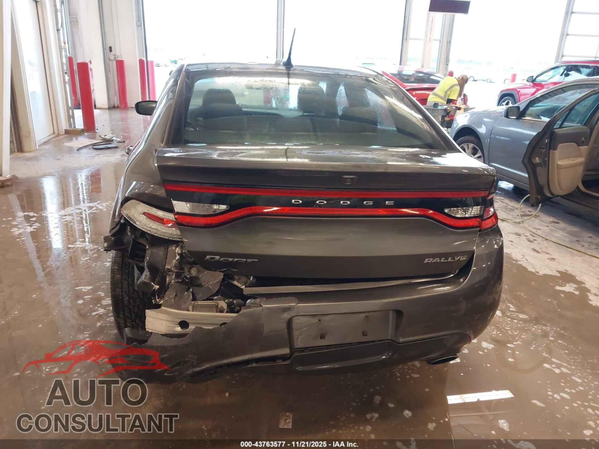 DODGE DART 2015 - 1C3CDFBB7FD111833