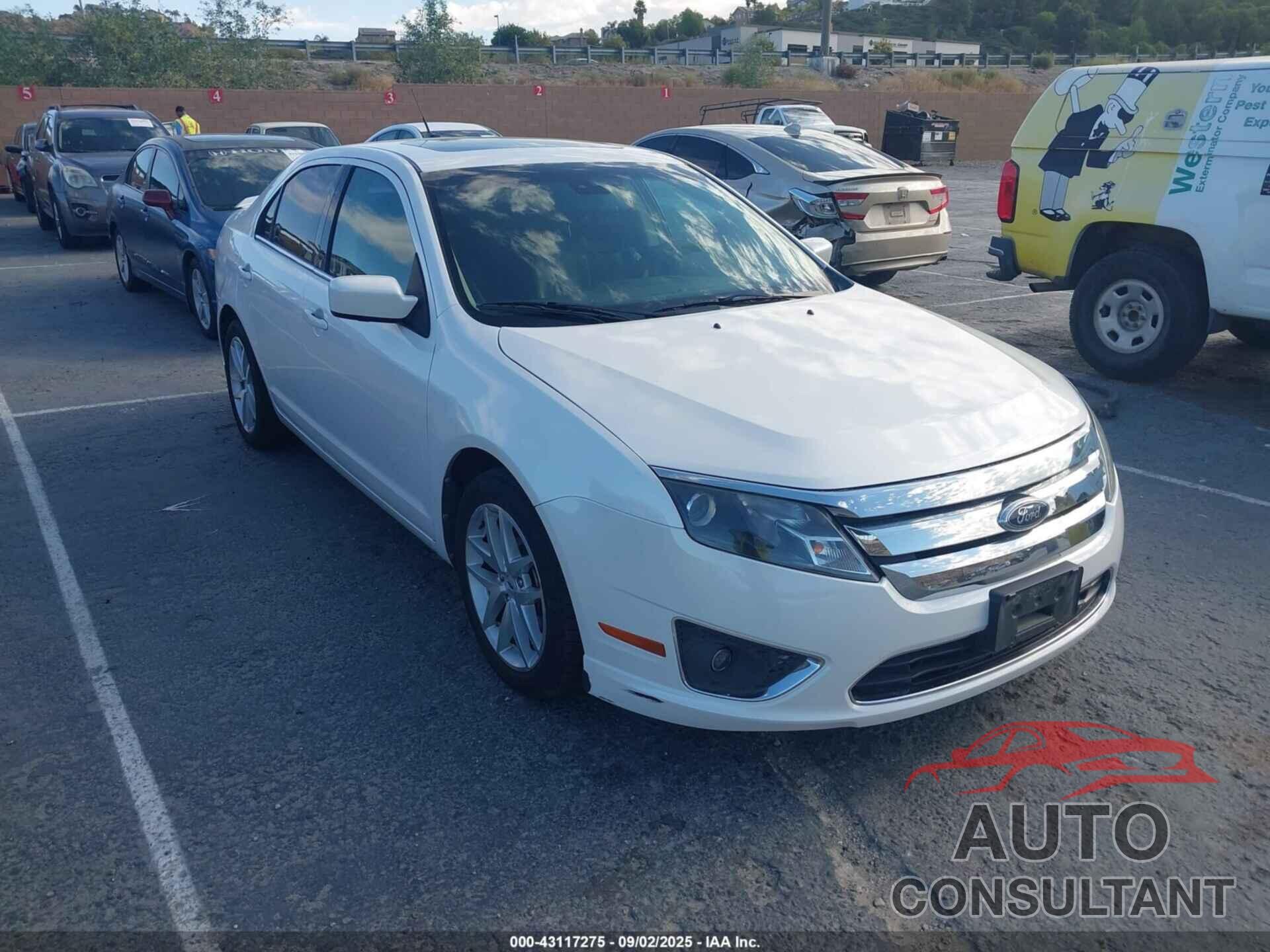 FORD FUSION 2012 - 3FAHP0JG3CR206062